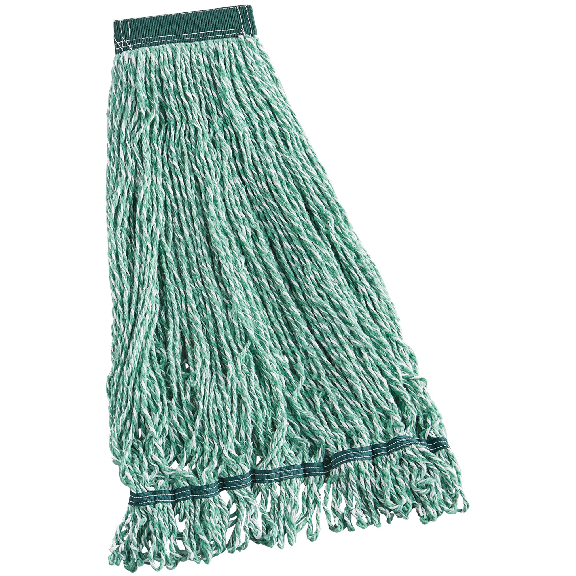 Rubbermaid FGA85306GR00 Web Foot 24 oz. Green Microfiber String Mop ...