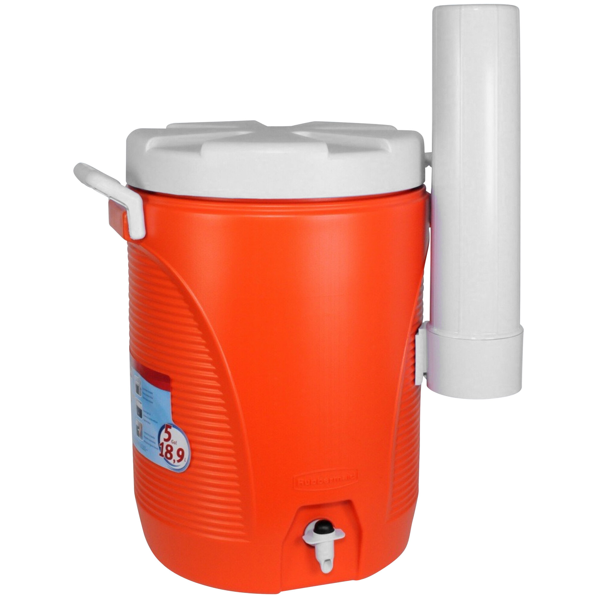 Rubbermaid 5 Gallon Insulated Cooler (Orange)