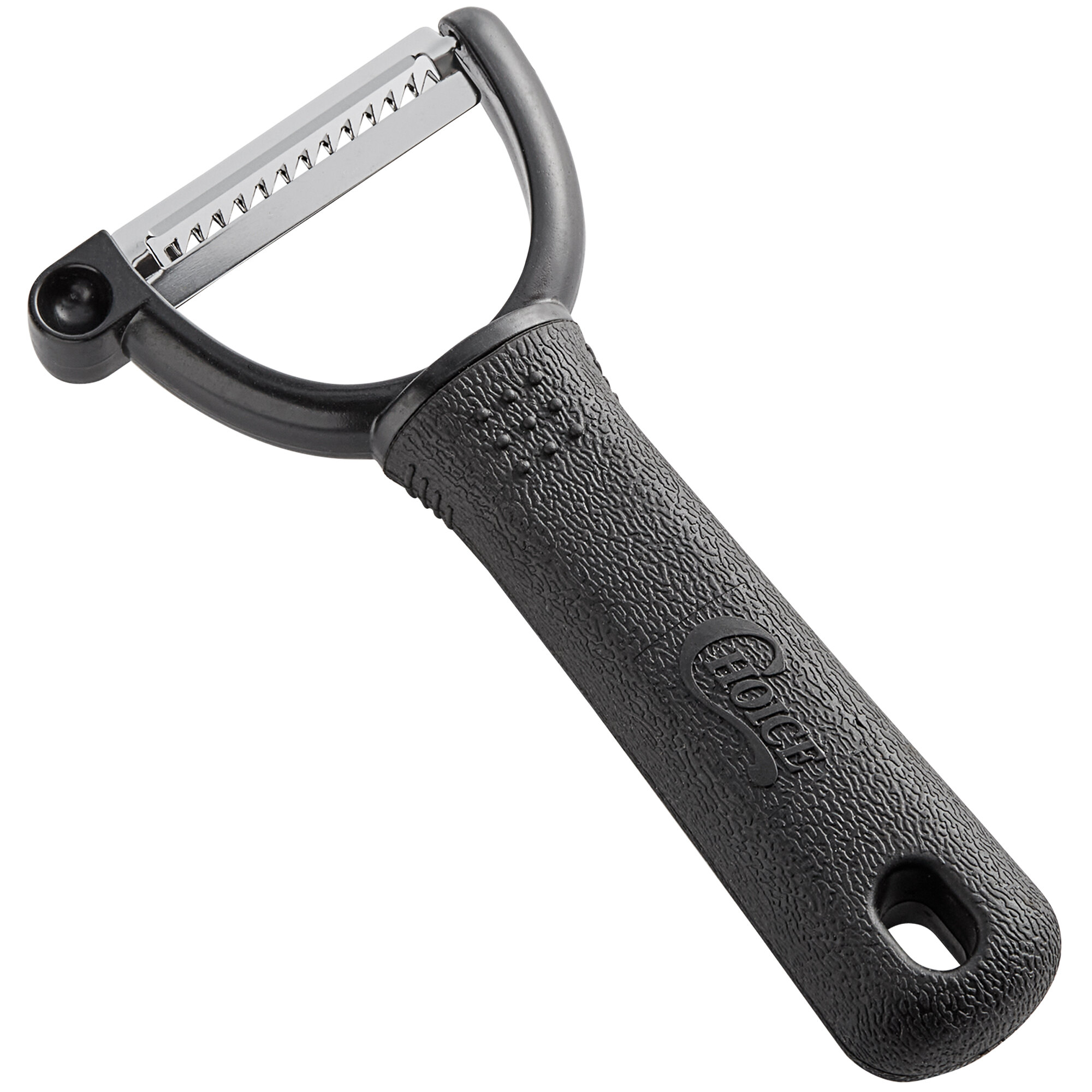 Choice 6" Serrated "Y" Peeler with Stainless Steel Blade