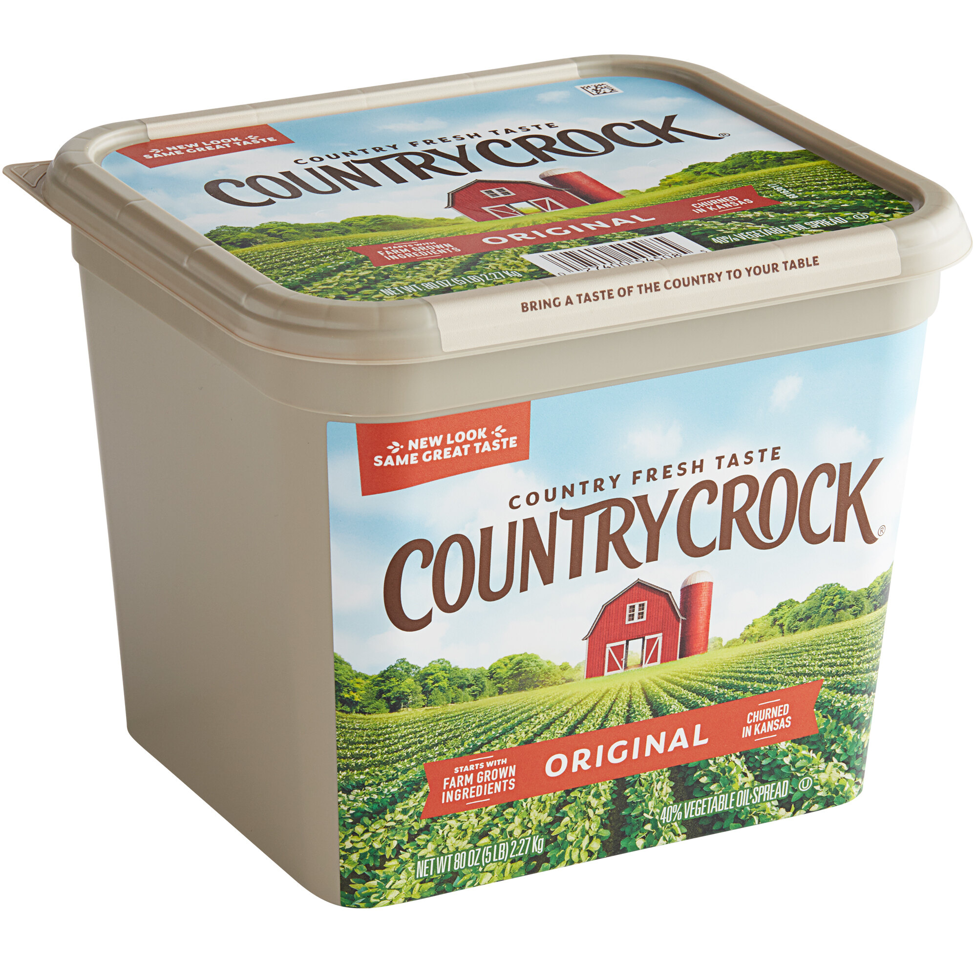 Country Crock Bulk Tubs of Original Spread 6/Case (5 lb. Tub)