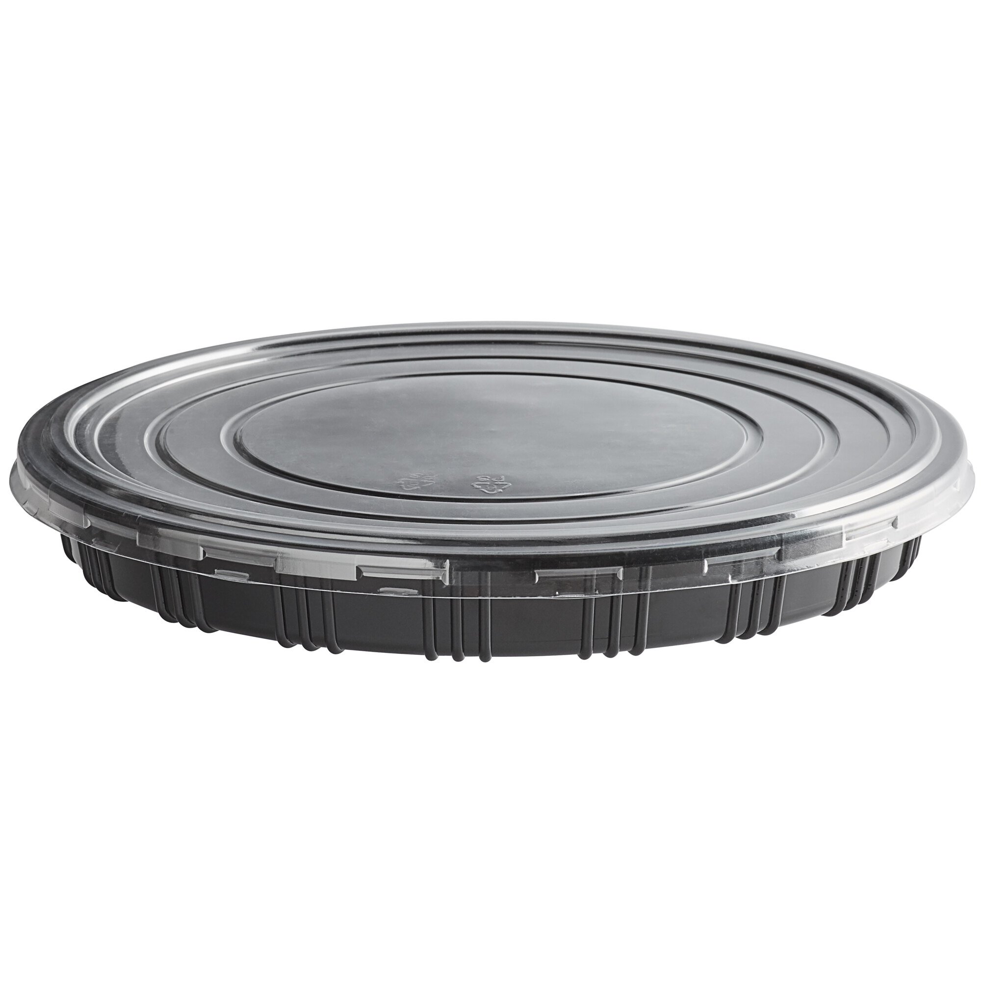 Choice 14 7/8" Round Food Tray with Lid 100/Case