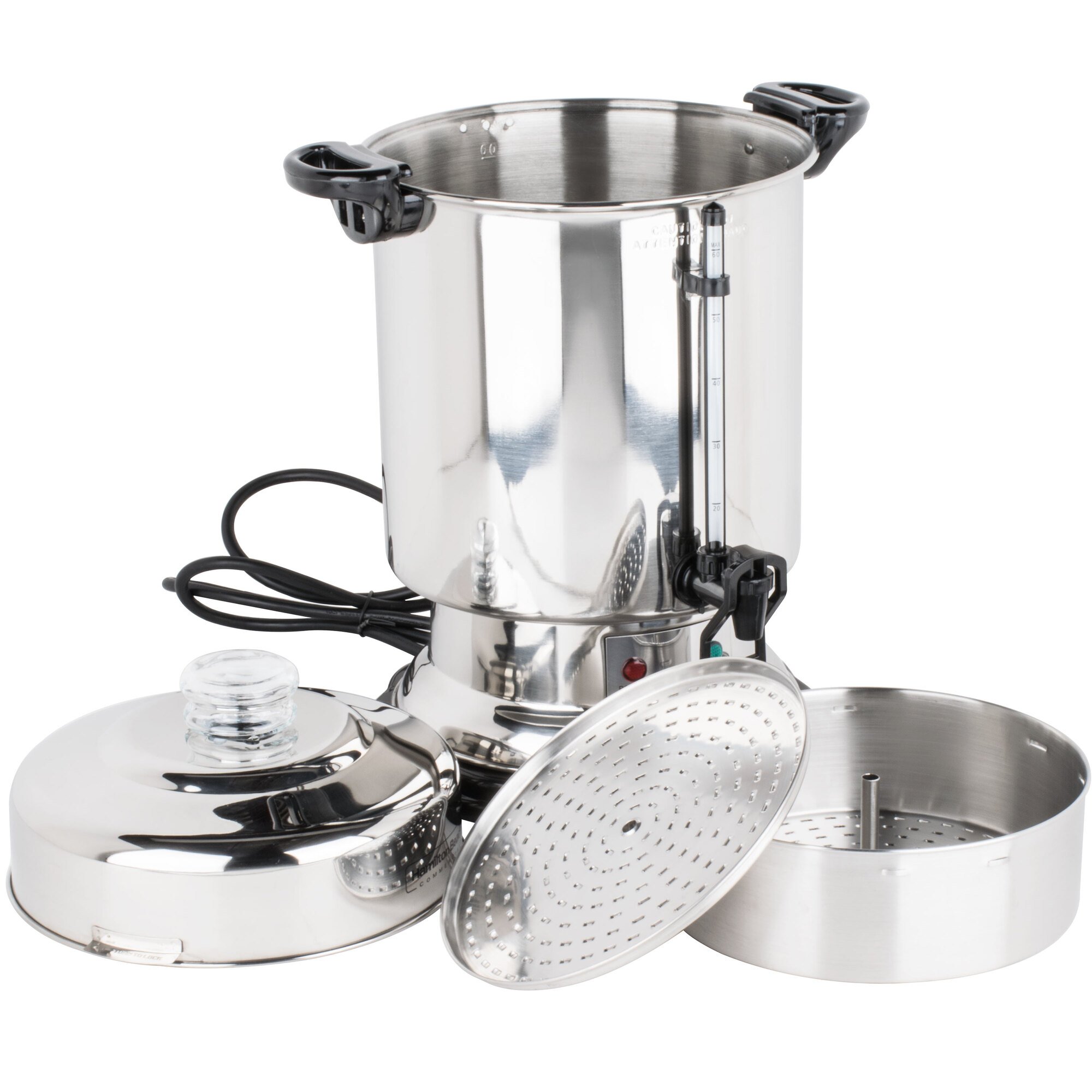 Hamilton Beach D50065 60 Cup Coffee Urn (Stainless Steel)
