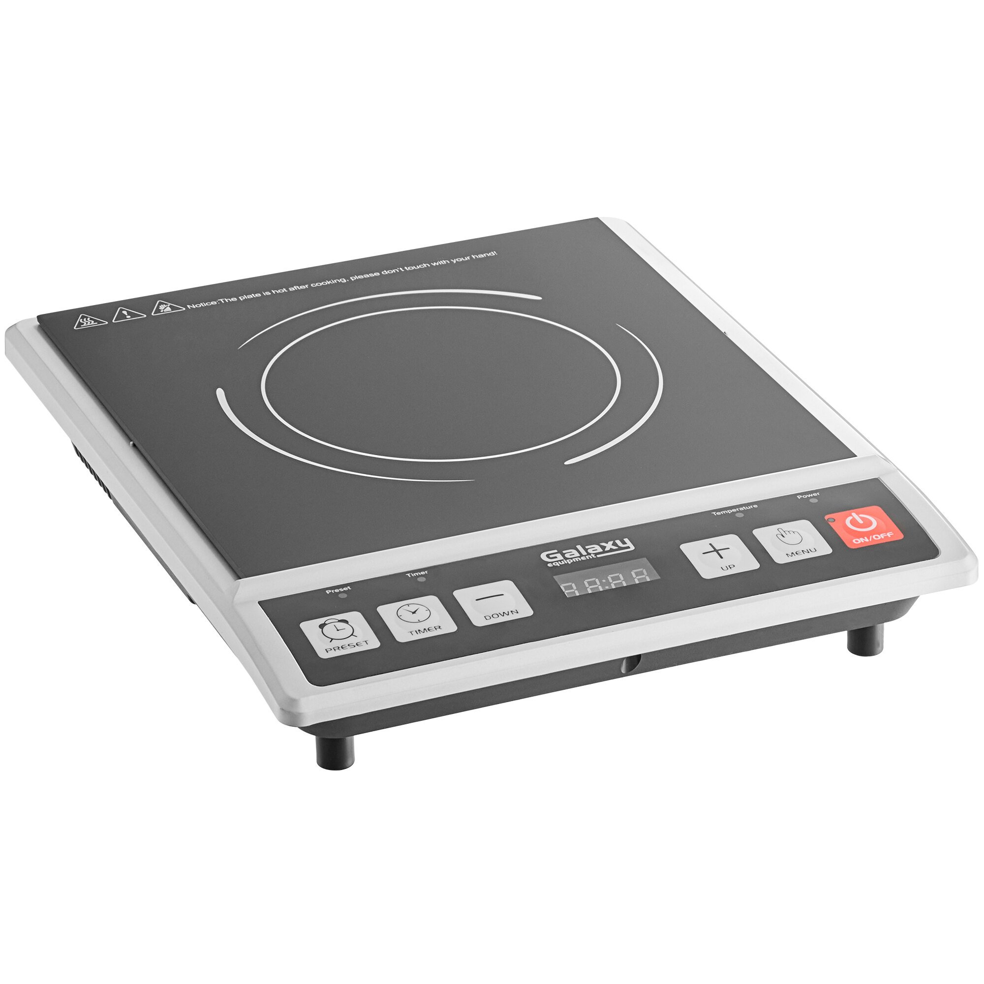 Galaxy GICP18 Countertop Induction Range / Cooker 120V, 1800W