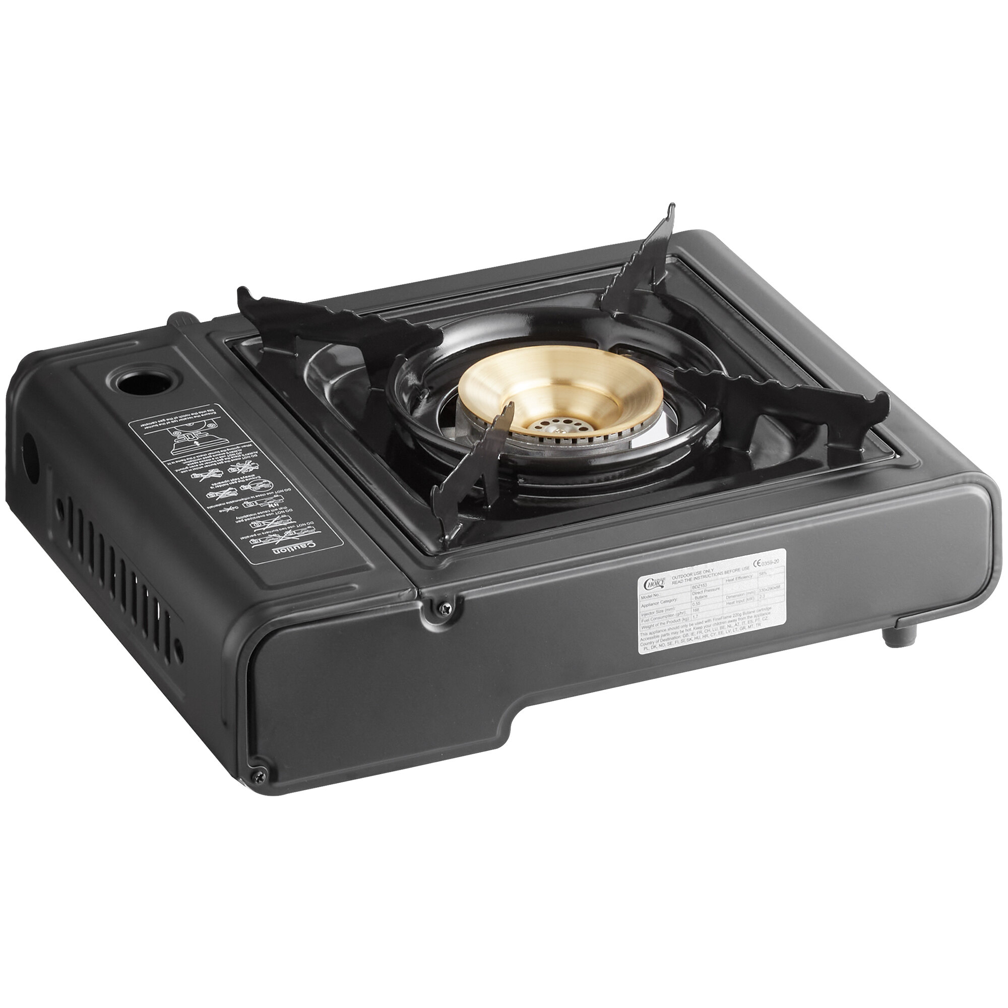 Choice 1Burner High Performance Butane Countertop Range / Portable