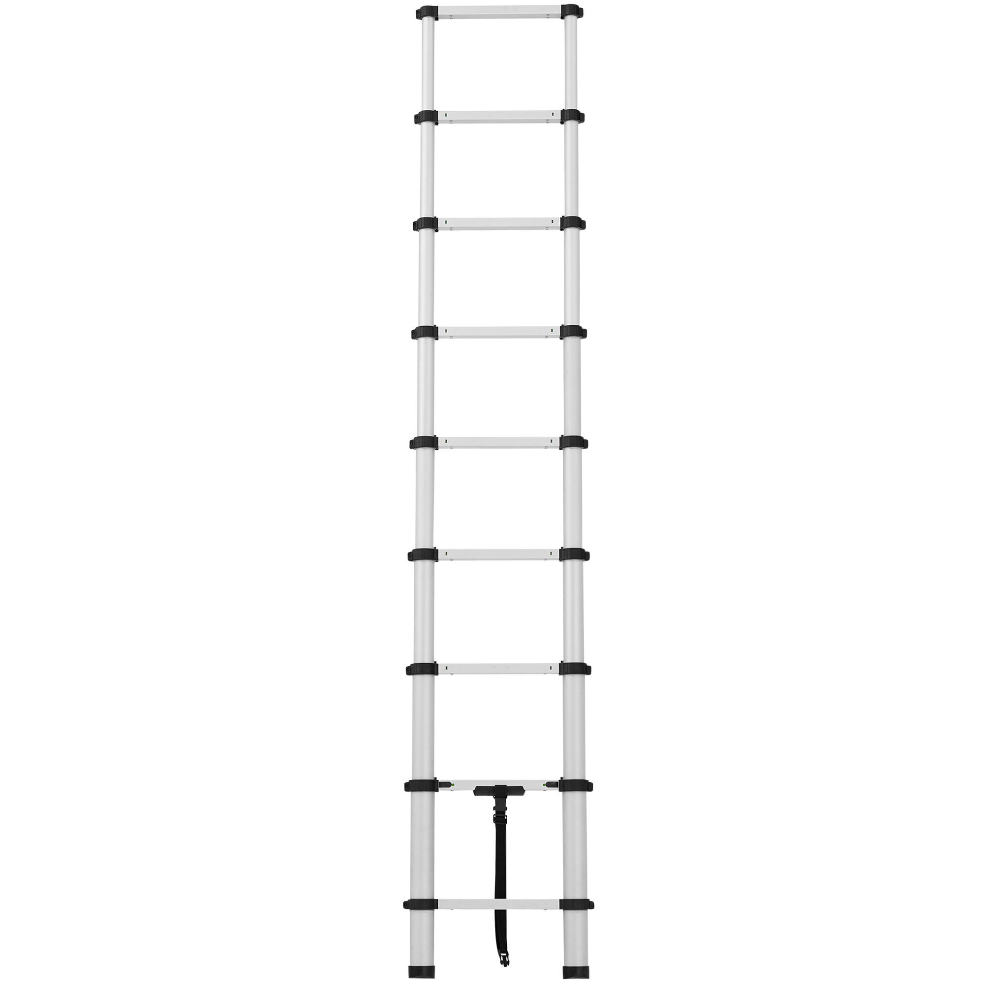 Cosco 20309T1ASE Aluminum Telescoping 12' Max Reach Ladder with Pinch ...