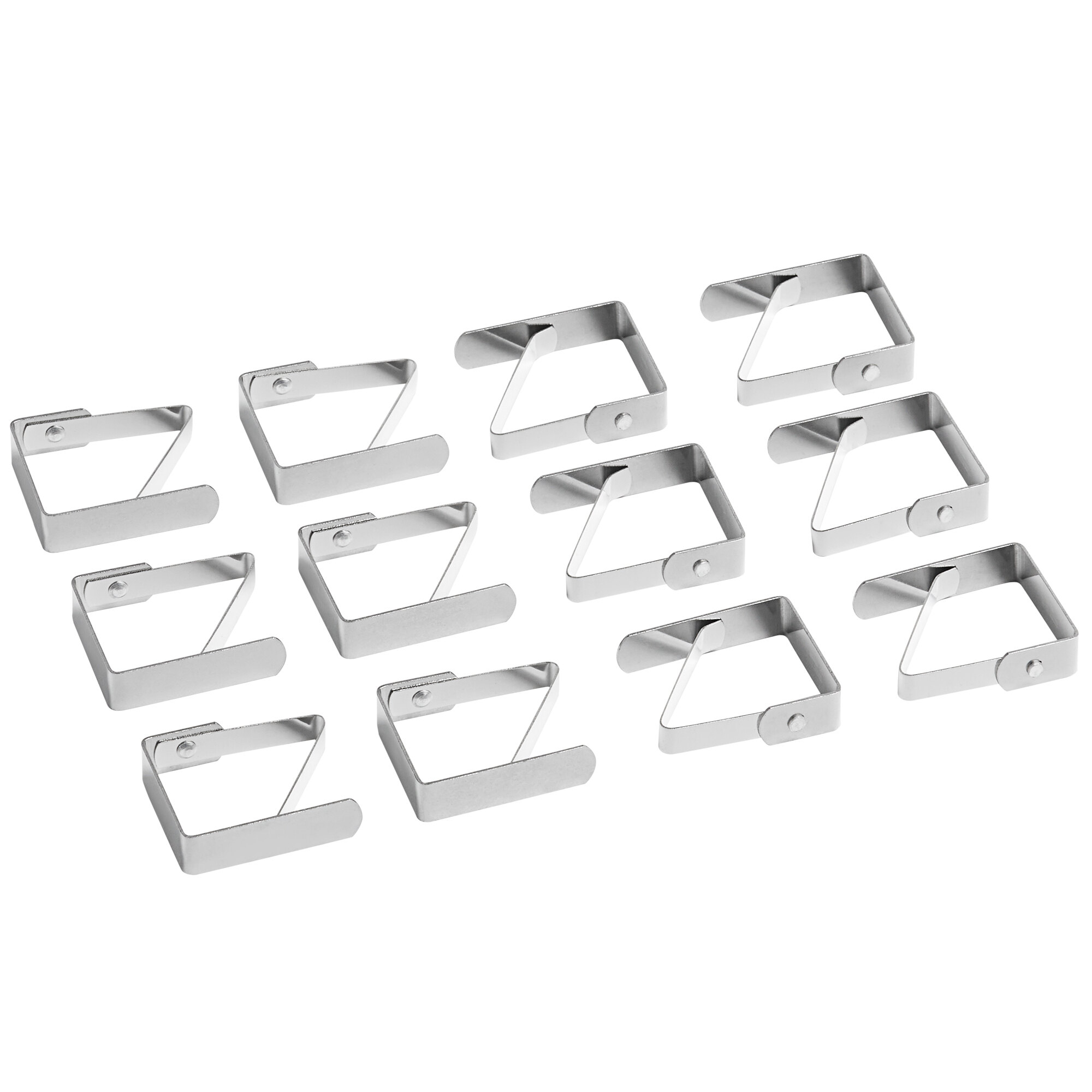 Choice Stainless Steel Tablecloth Clip for Tables up to 1 1/4