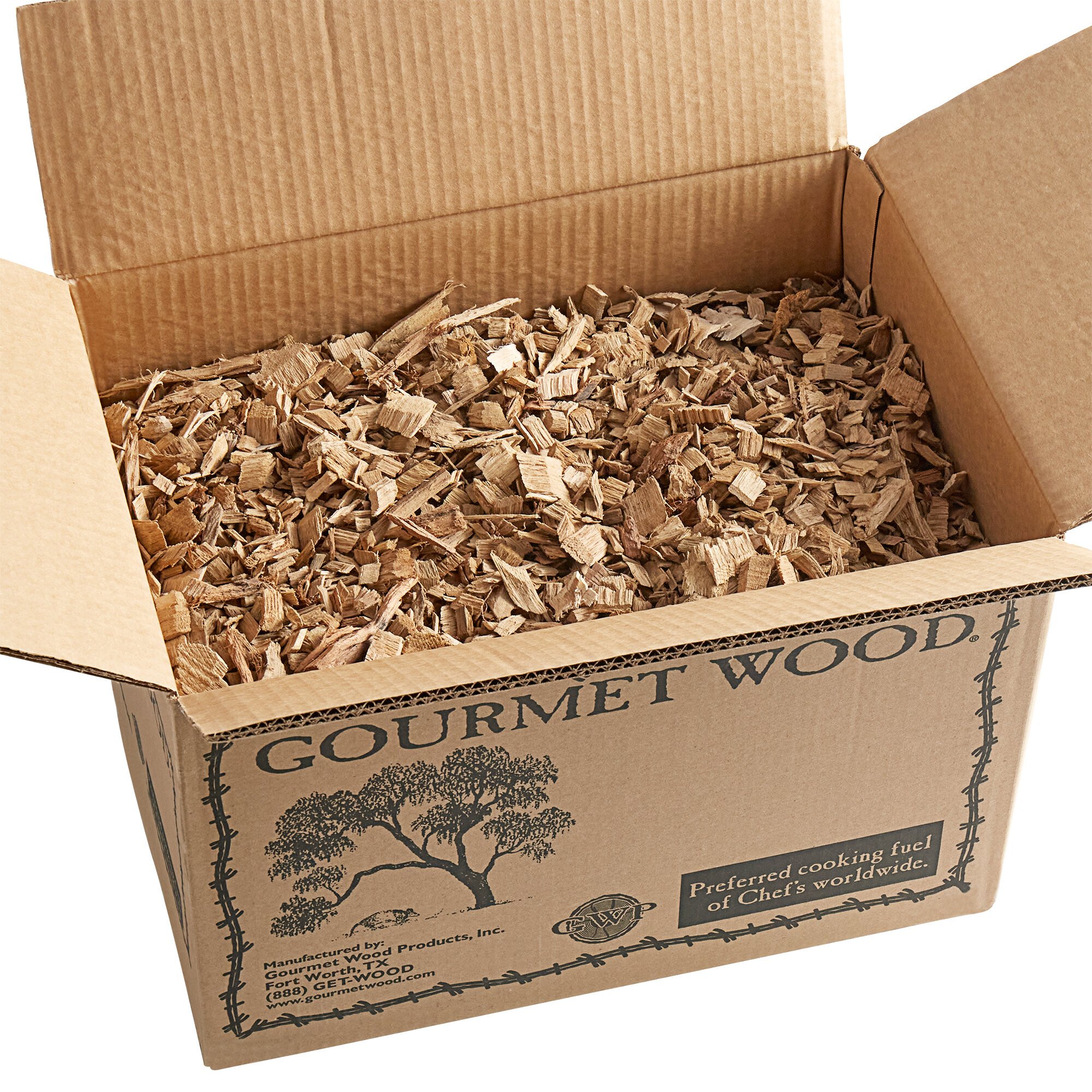 Post Oak Wood Chips 1.5 cu. ft.