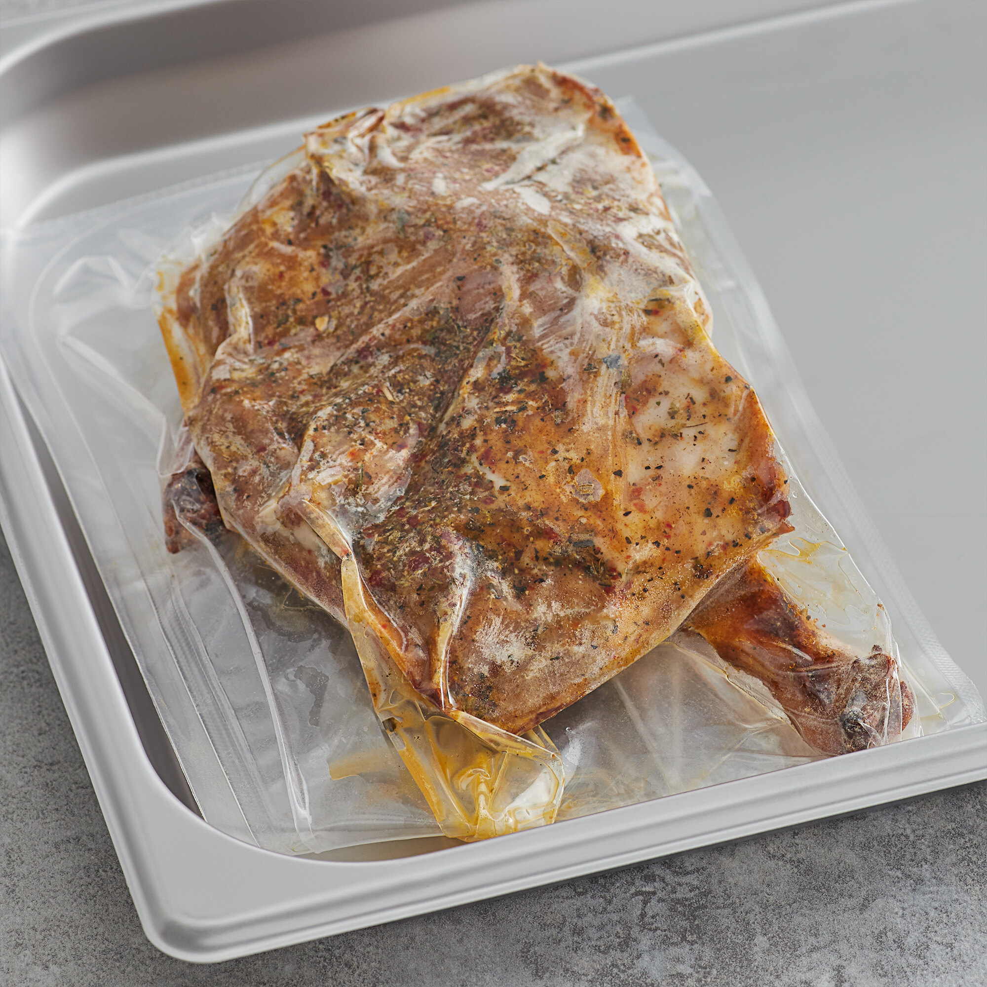 Maple Leaf Farms 14 oz. Fully Cooked Roast Half Duck with Orange Sauce