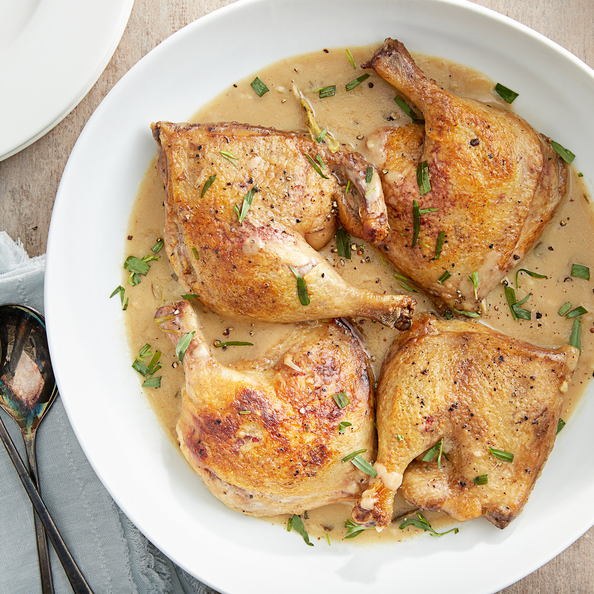 Maple Leaf Farms 24 Piece Duck Leg Quarters 20 lb.