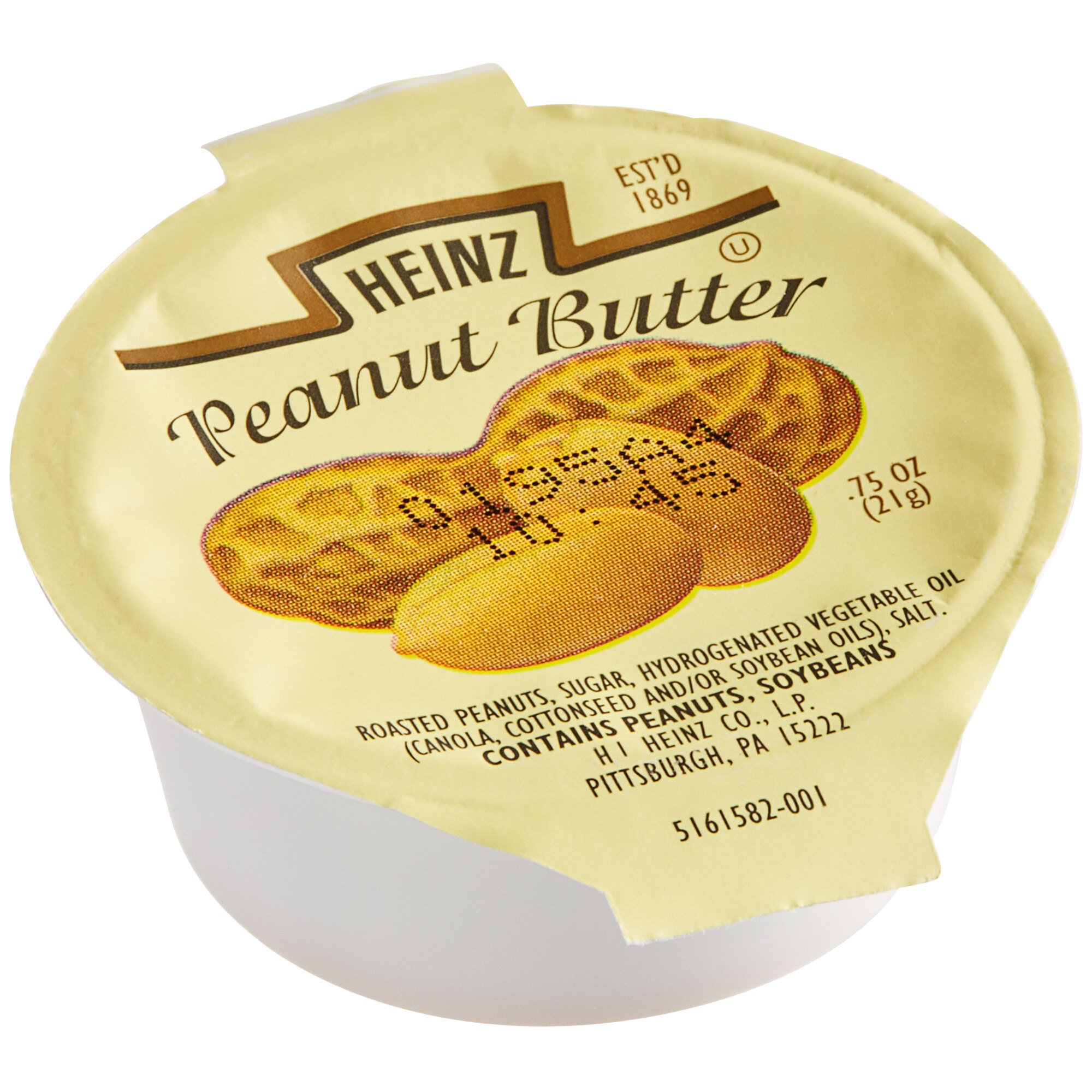 Heinz 075 Oz Peanut Butter Portion Cups 200case 6568