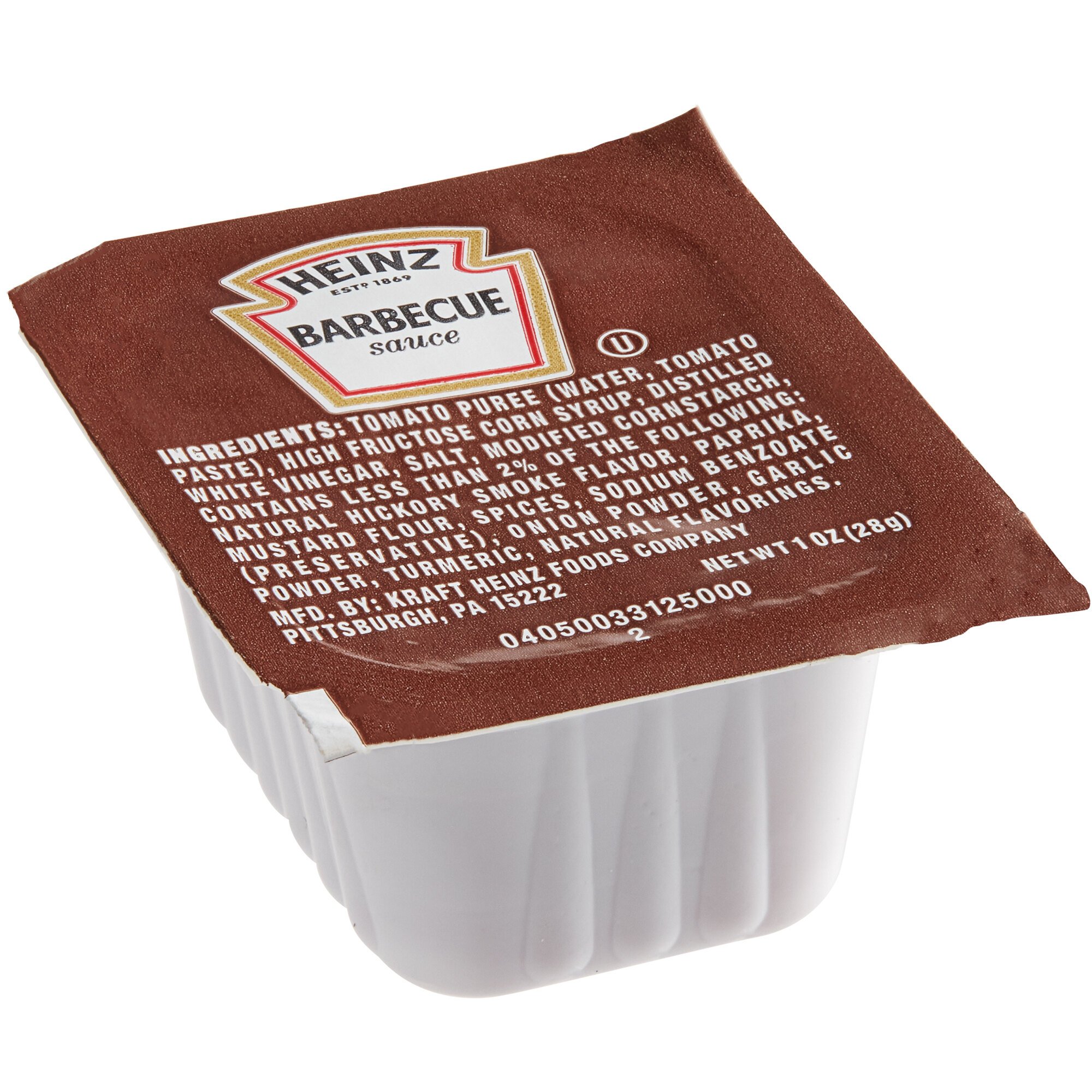 Heinz 1 oz. BBQ Sauce Portion Cups 100/Case