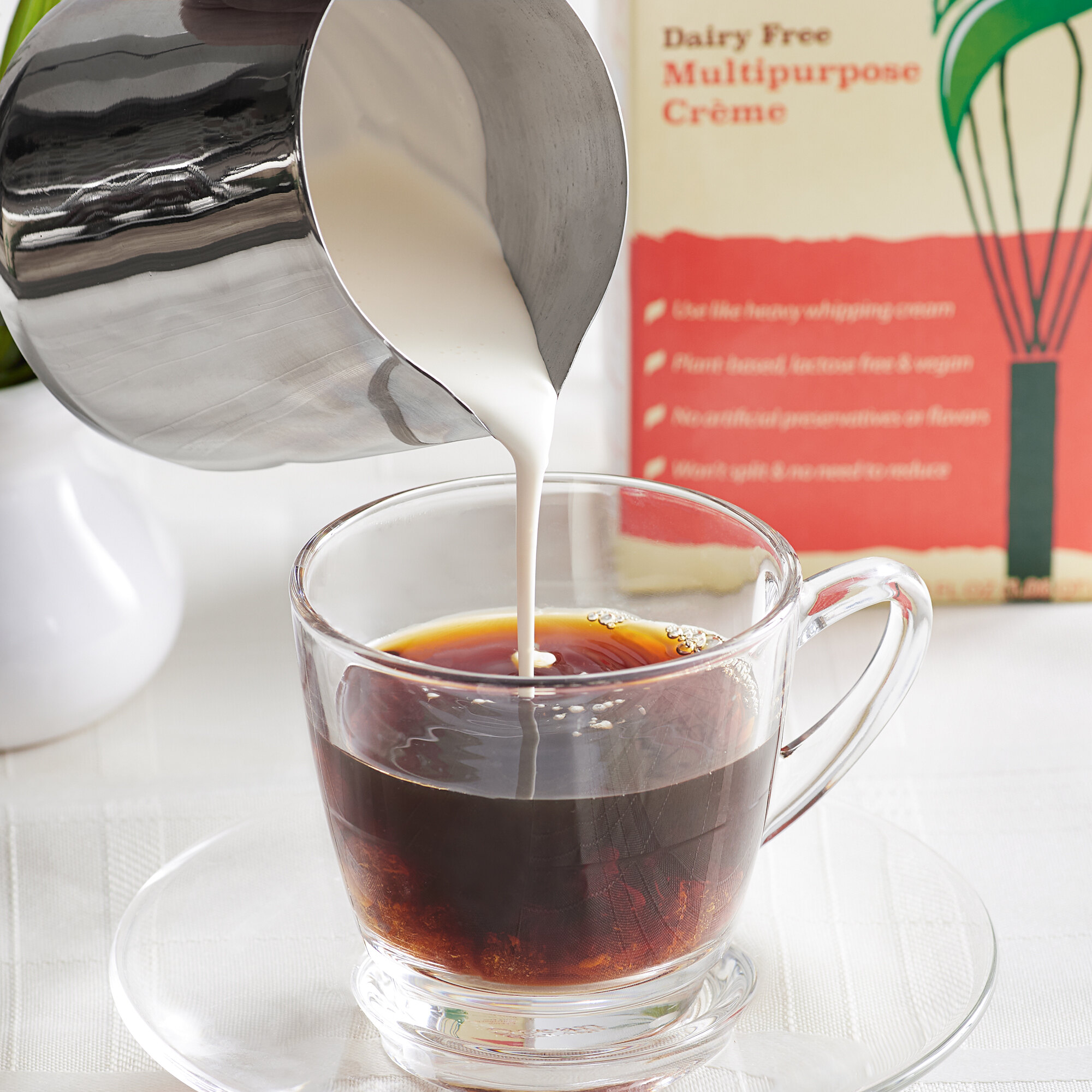 Vegan Heavy Cream, Plant Based (1 Liter, 12/Case)