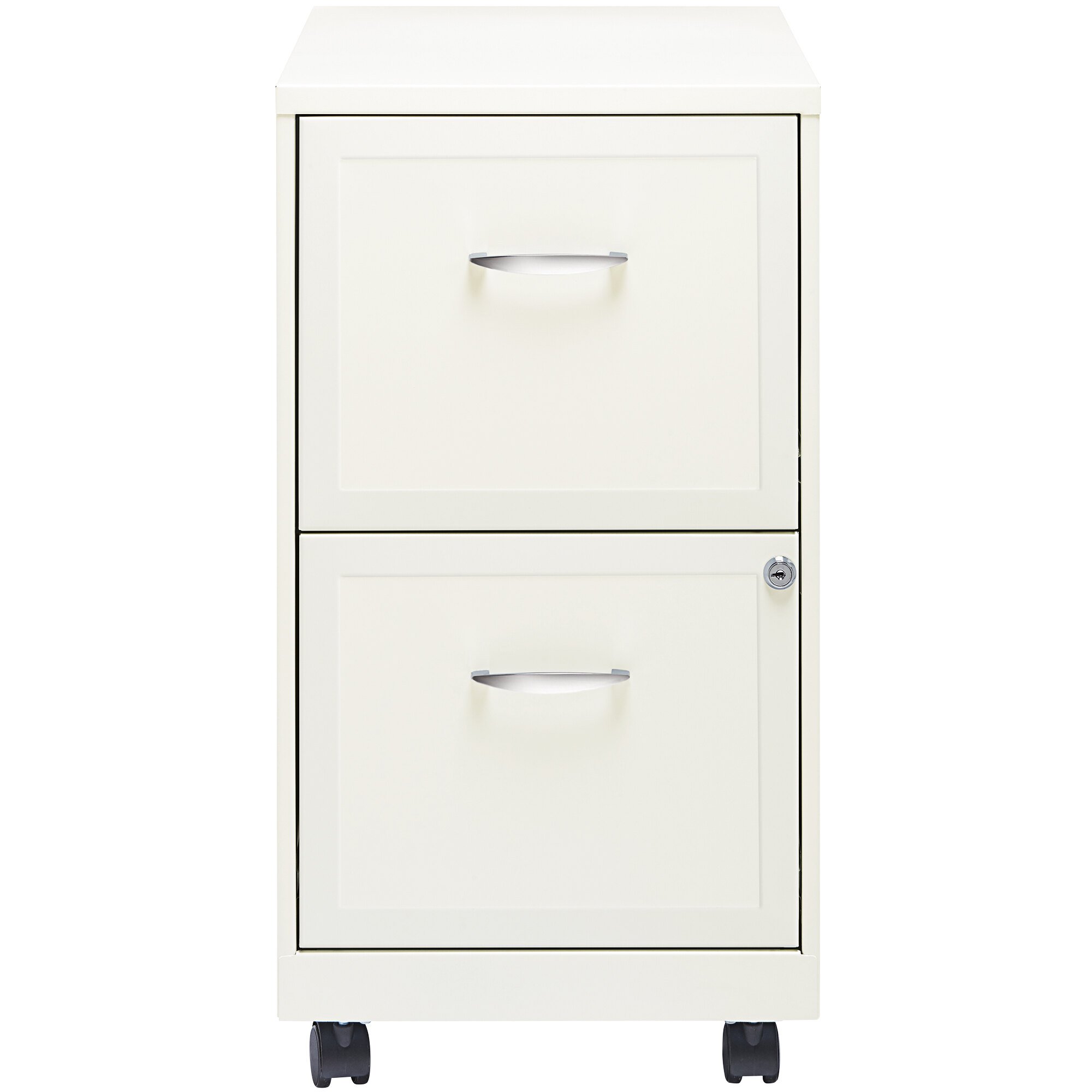 Hirsh Industries 19156 Space Solutions SOHO Pearl White