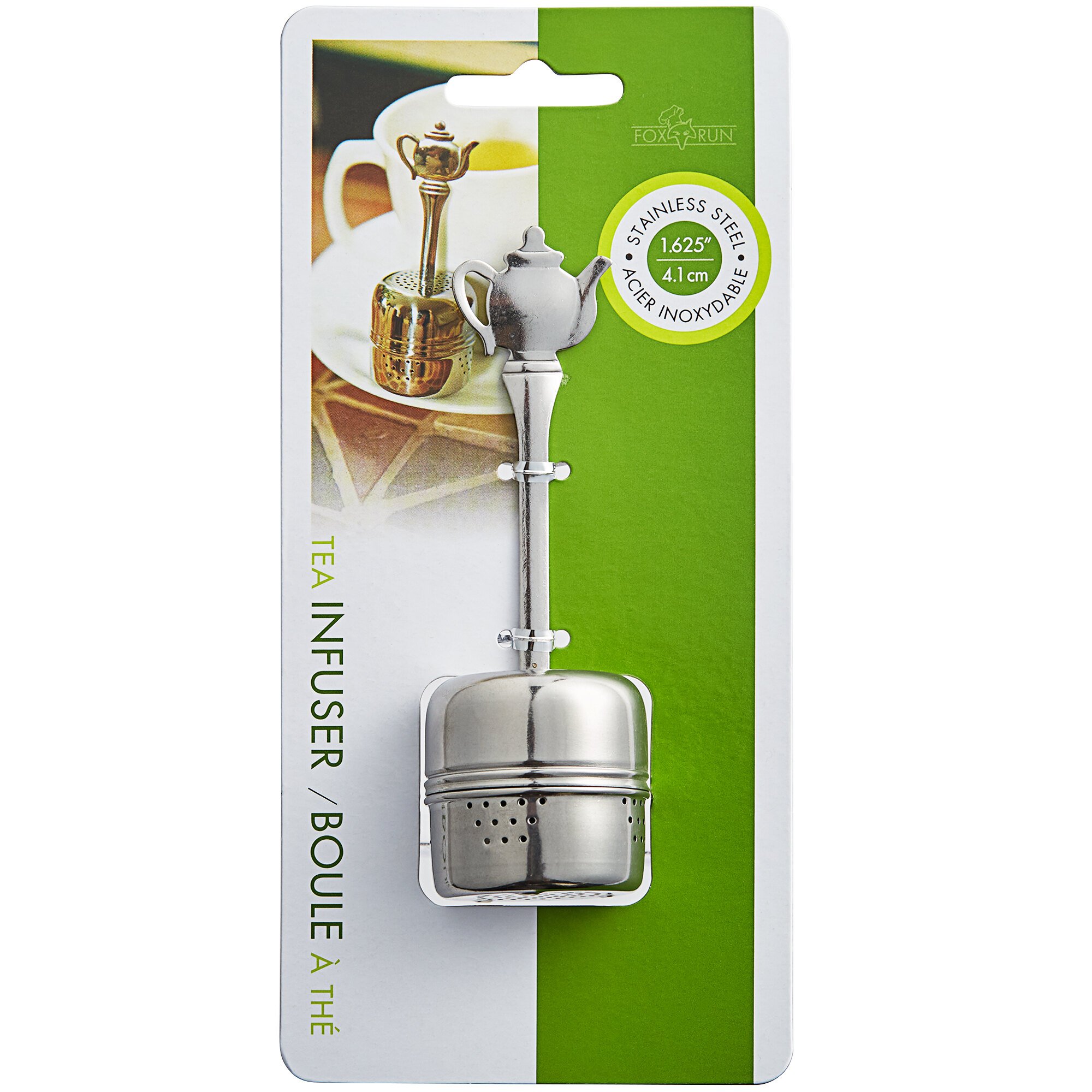1 5/8" Stainless Steel Tea Infuser With Handle