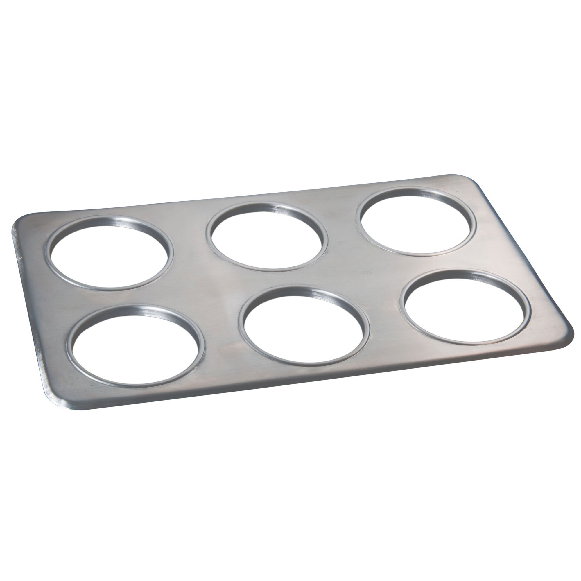 6 Hole Steam Table Adapter Plate - 4 3 4