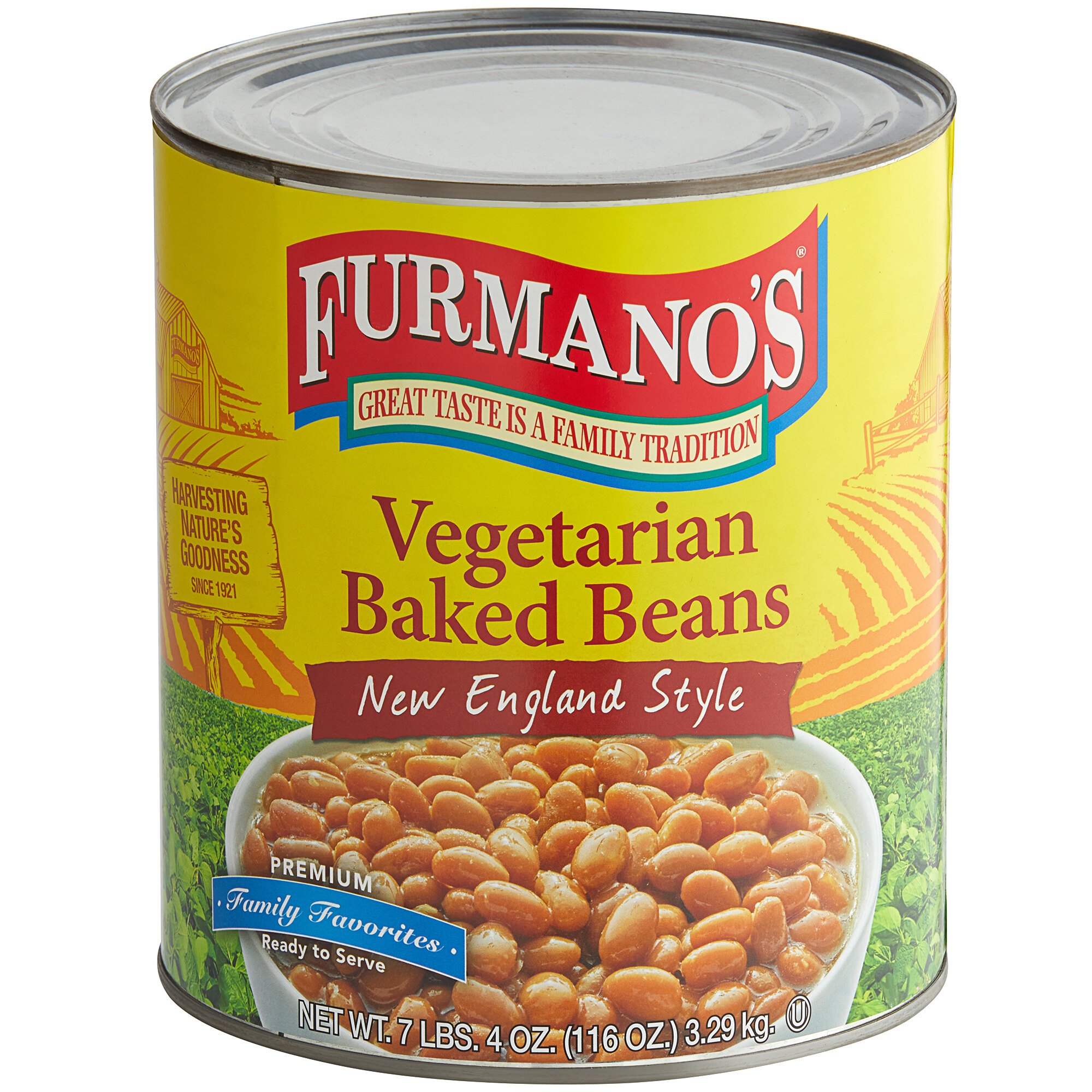 Furmano's 10 Can New England Style Vegetarian Baked Beans
