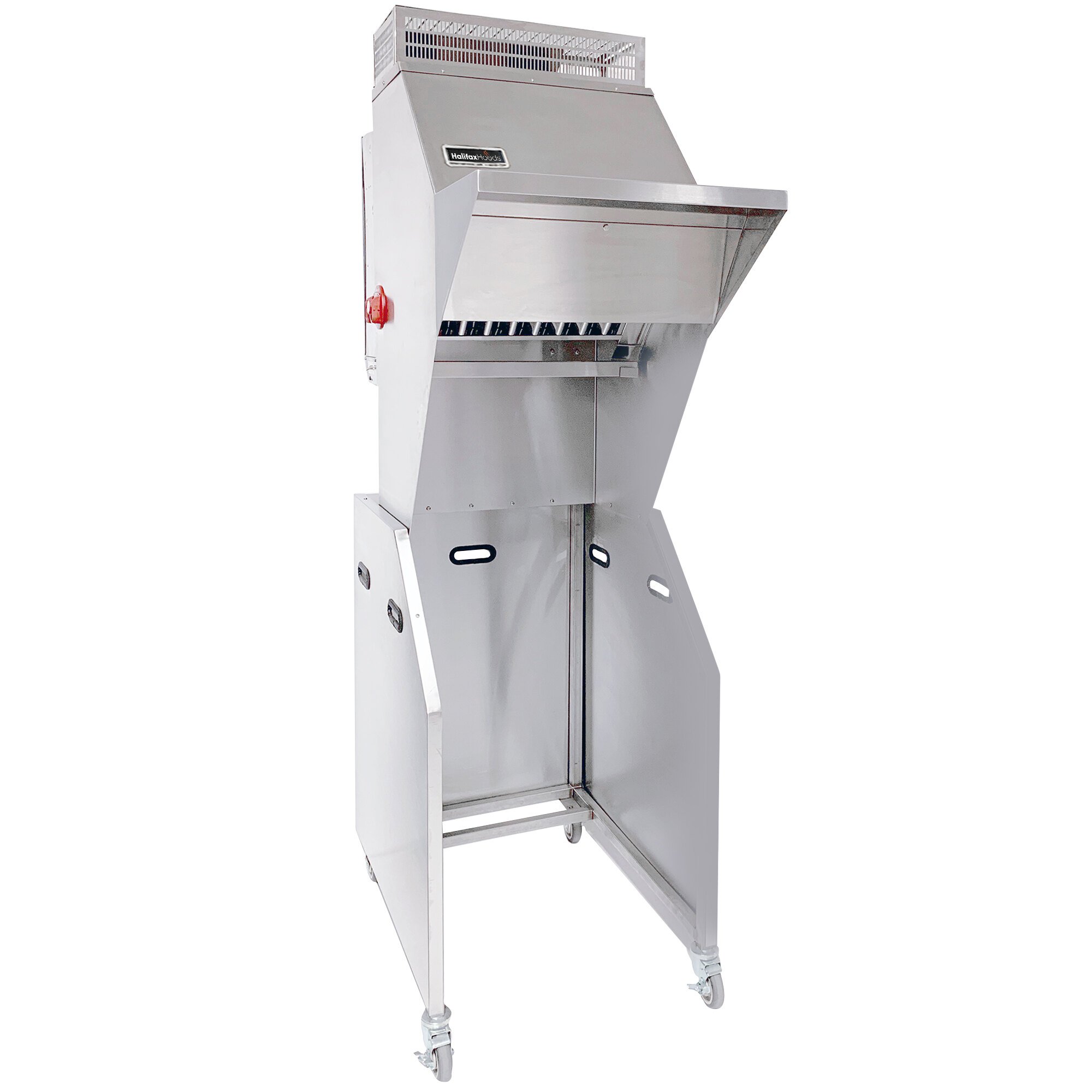 Halifax VHSPF2FT 24" Ventless Pressure Fryer Hood System with Ansul
