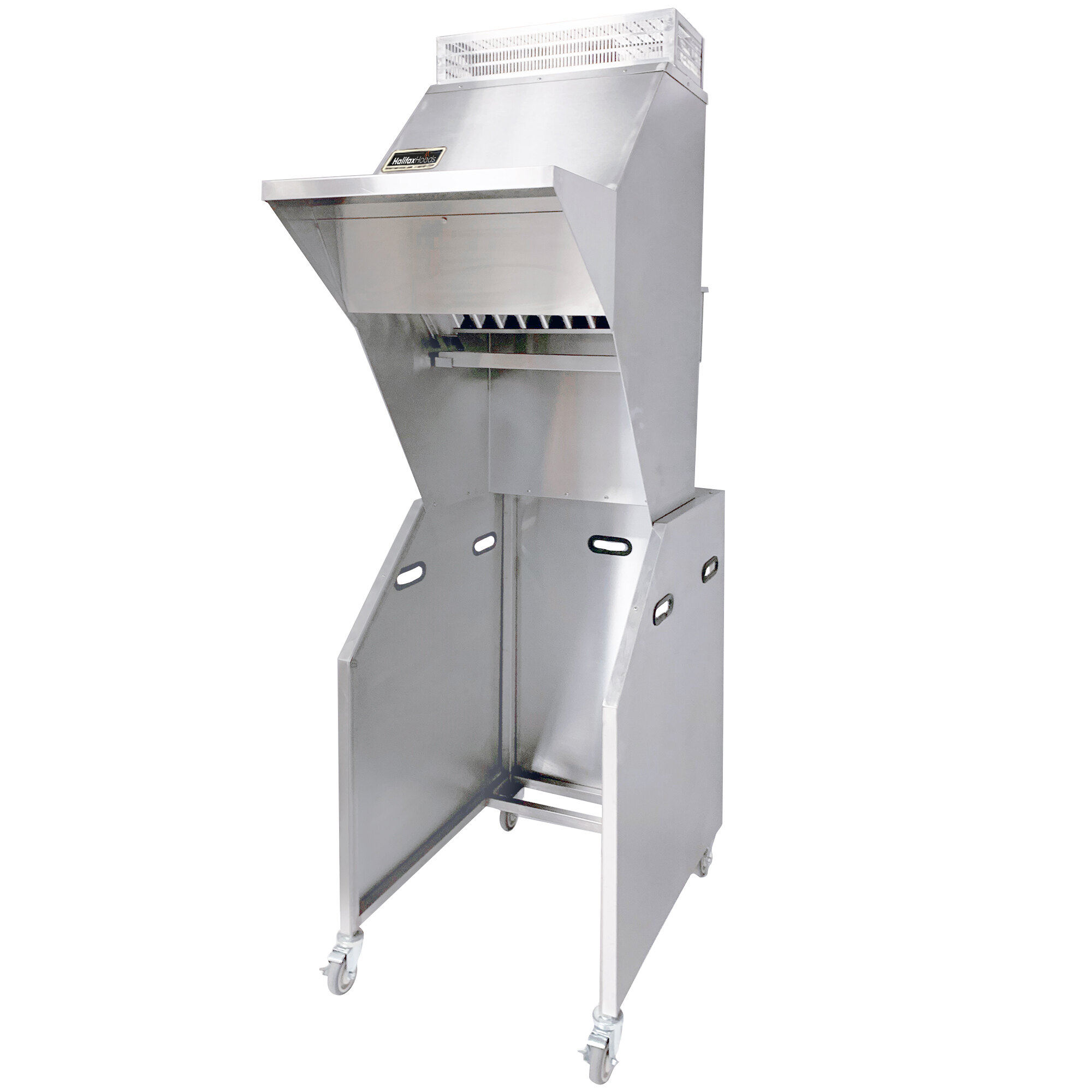 Halifax VHSPF2FT 24" Ventless Pressure Fryer Hood System with Ansul