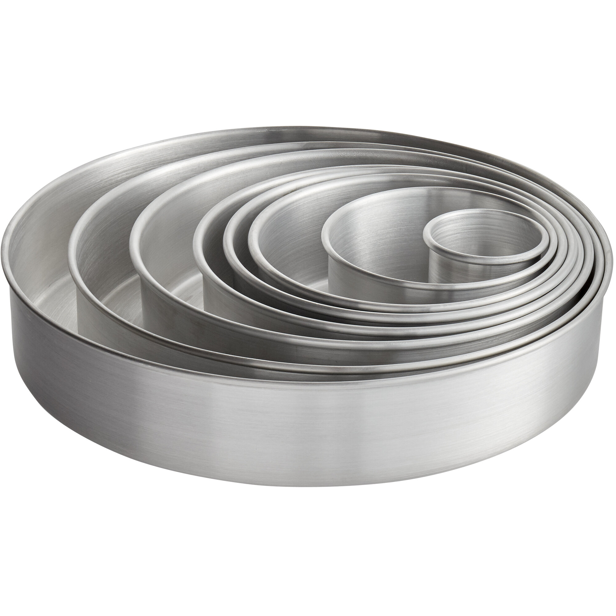 9" x 3" Round Aluminum Cake Pan