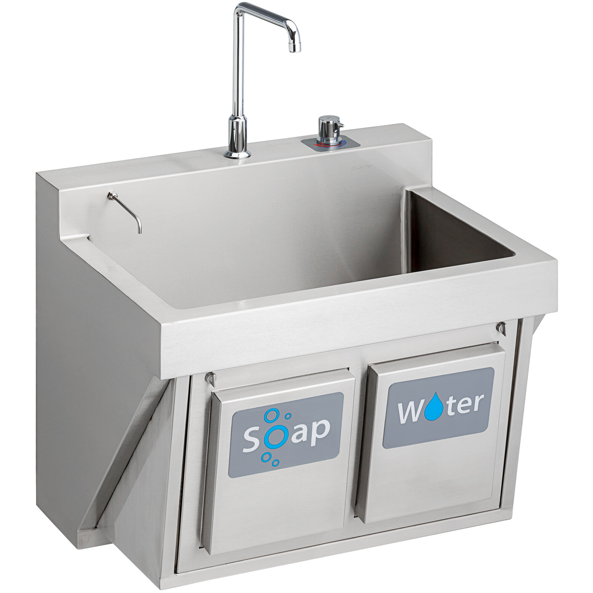 Elkay EWSF13026KWSC Stainless Steel Wall Hung Single Bowl Surgeon Scrub