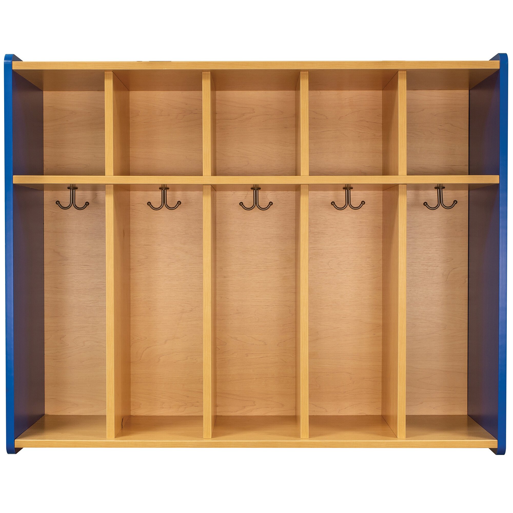 Tot Mate TML403R.S3322 Royal Blue and Maple 5 Section Laminate Floor ...