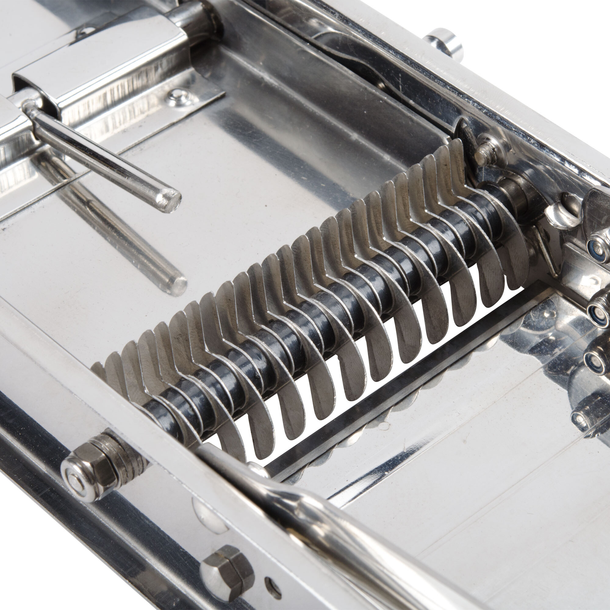 Stainless Steel Mandoline Slicer with 3 Interchangable Blades