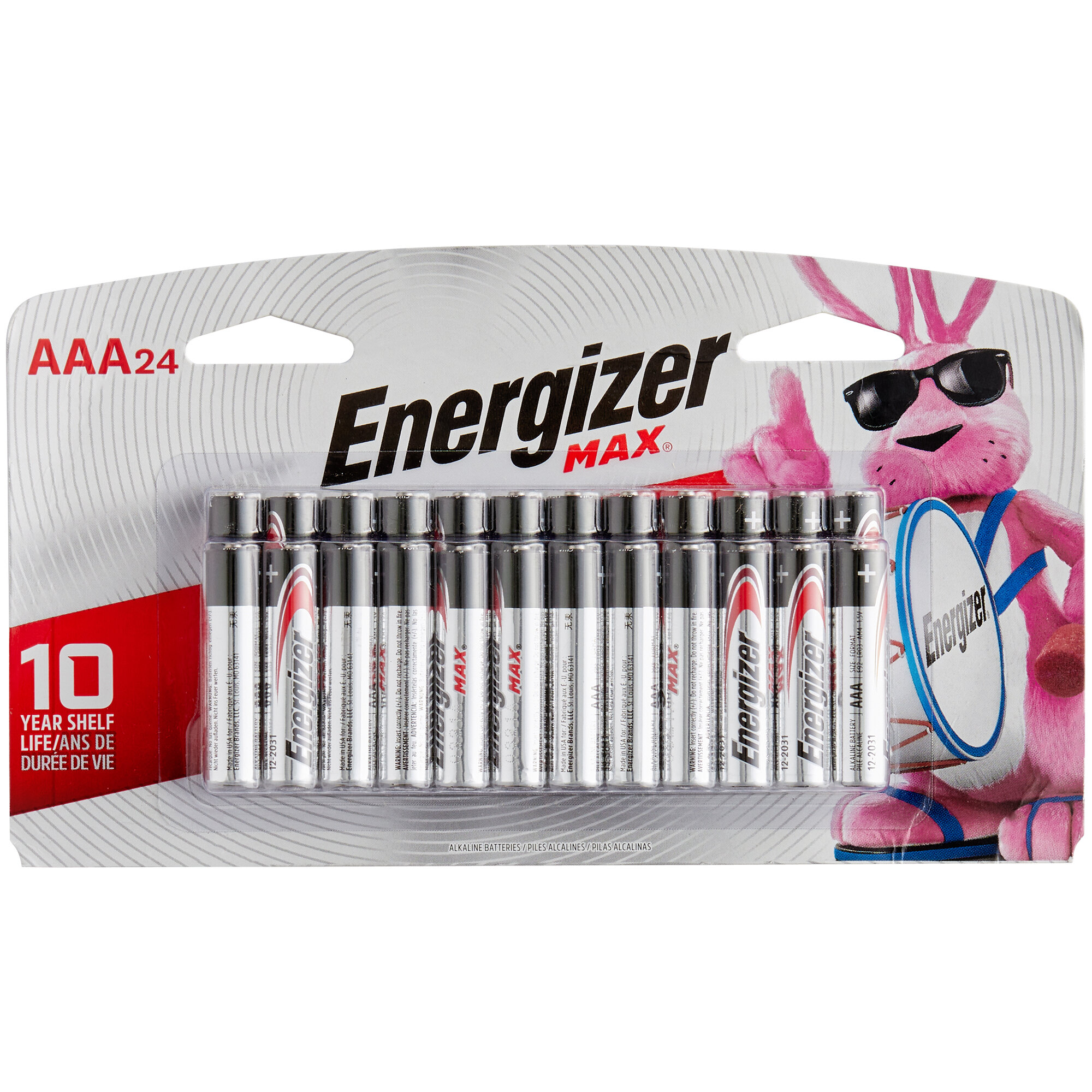 Energizer Max E92bp 24 Aaa Alkaline Batteries 24pack 3886