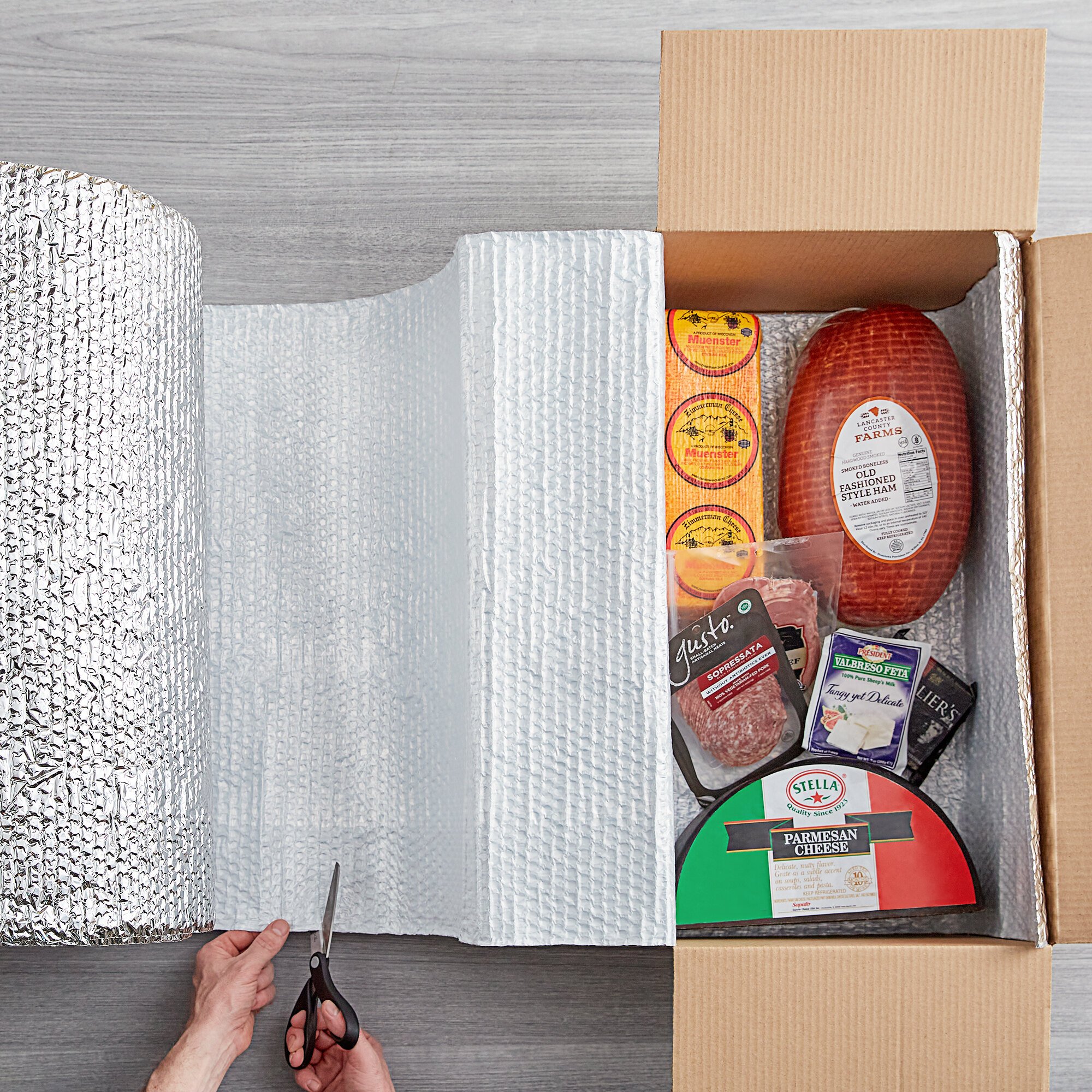 Lavex Packaging 24" x 125' Insulated Bubble Wrap Roll