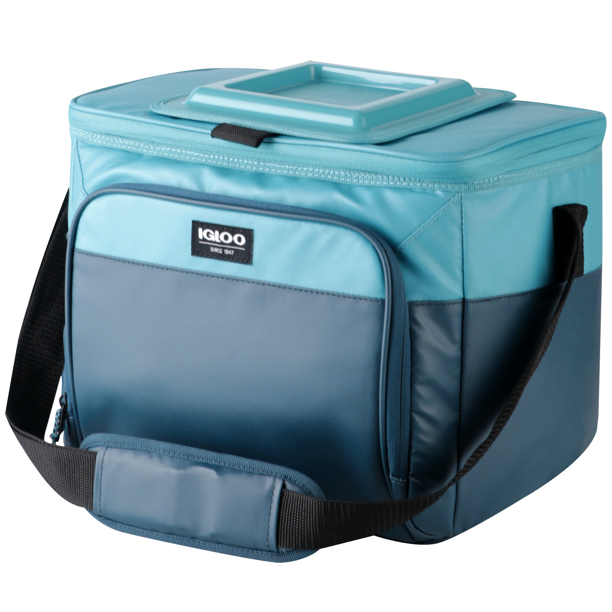 Igloo Blue Small Insulated Seadrift Hard Liner Cooler Bag (Holds 24 Cans)