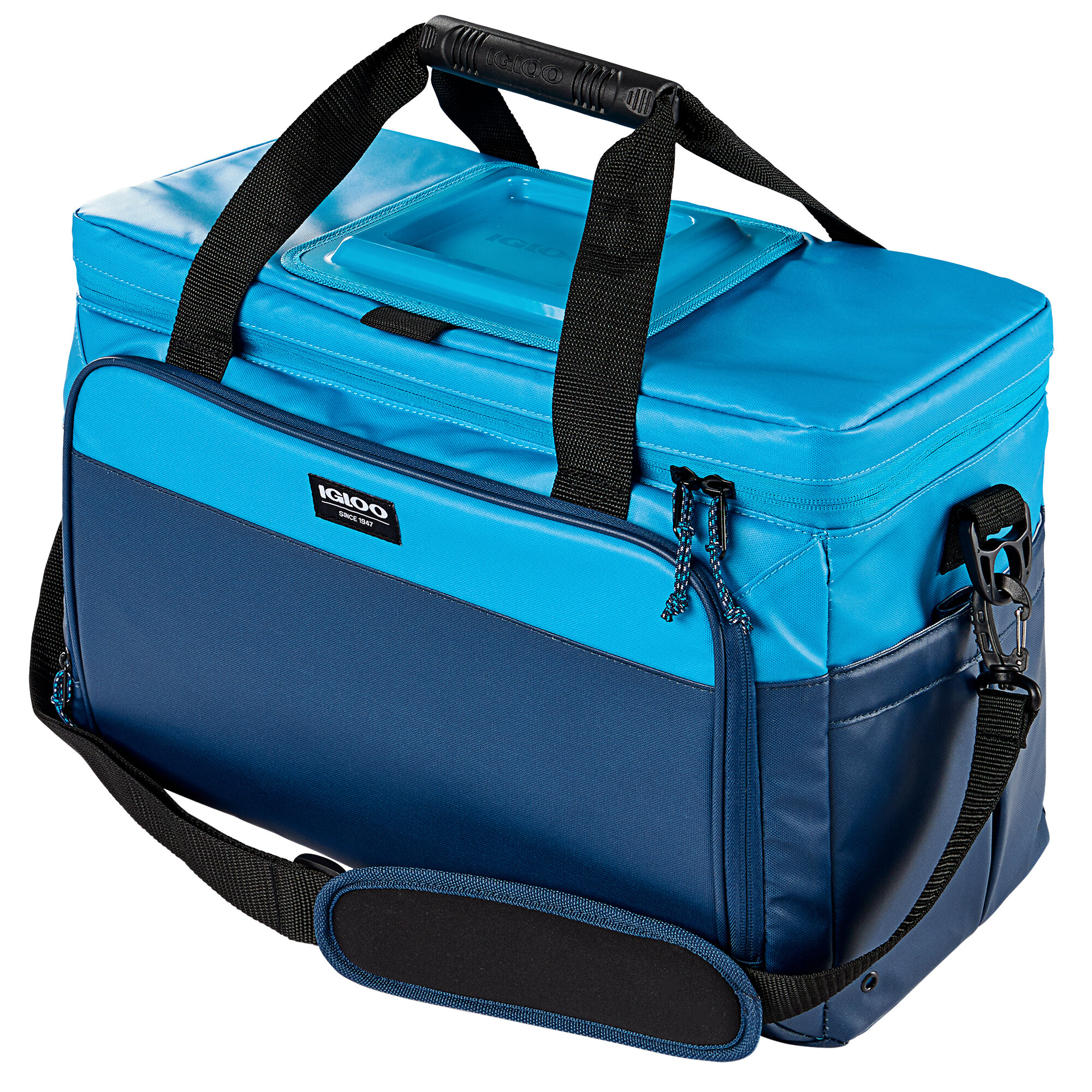 Igloo Blue Medium Insulated Seadrift Coast Cooler Bag (Holds 36 Cans)