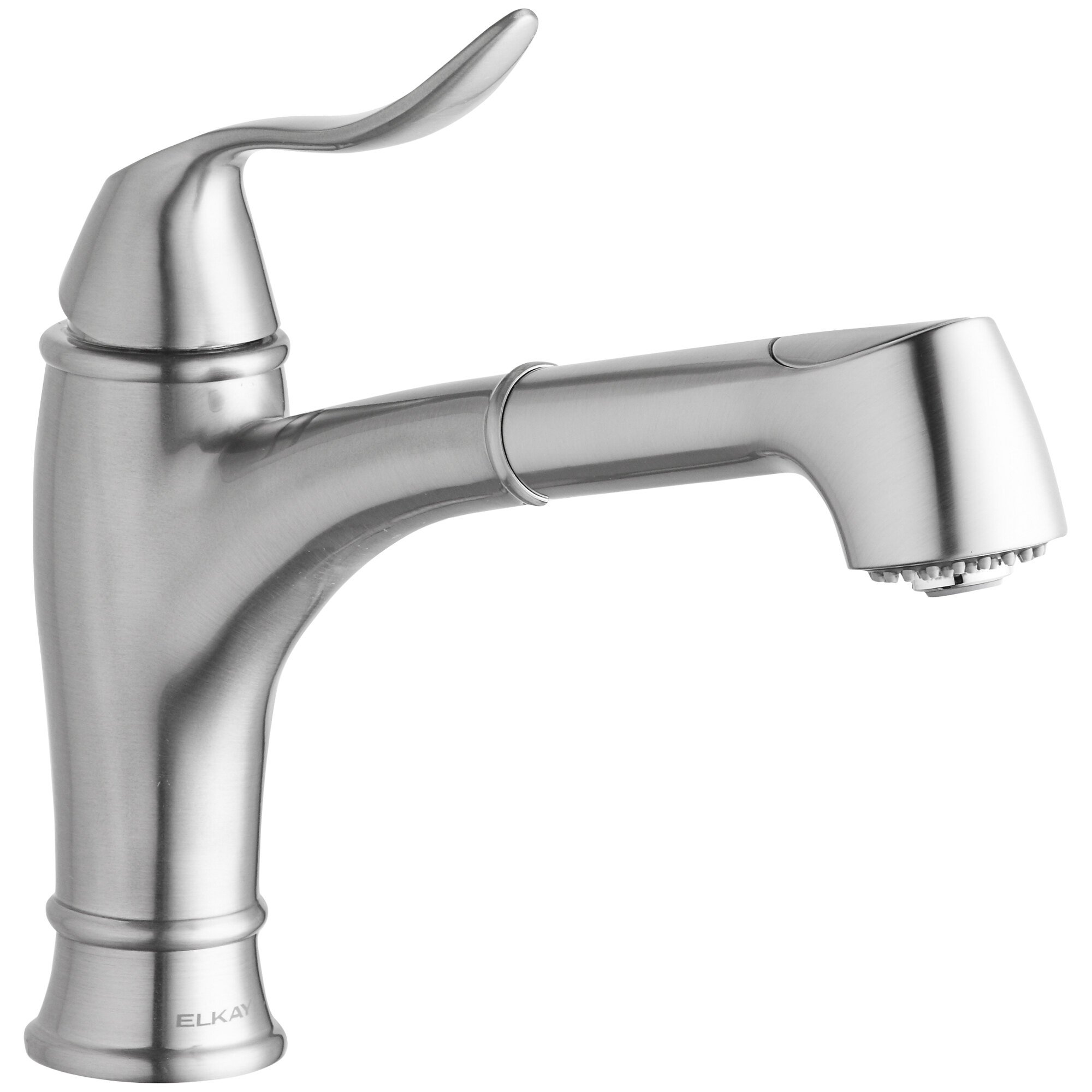 Elkay LKEC1042NK Explore Deck Mount Brushed Nickel Bar Faucet With Pull   2165844 