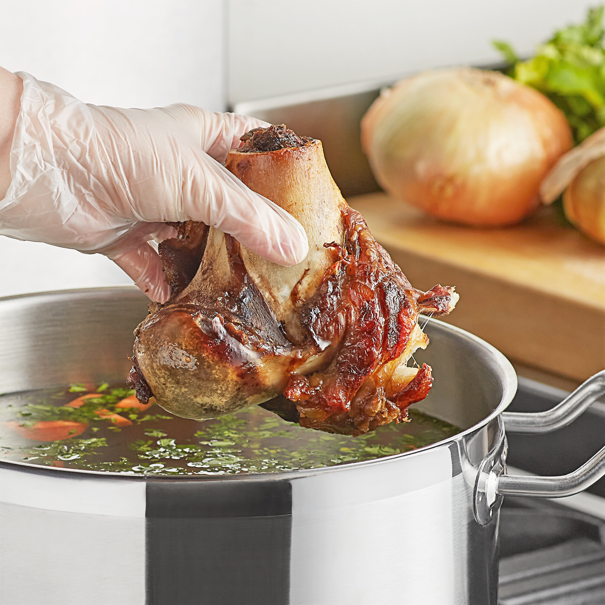 Strauss 10.5 lb. 3" Veal Femur Pipe Bones