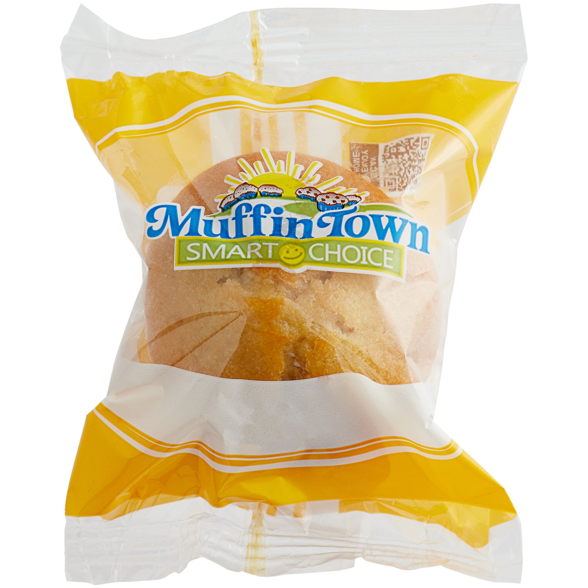 Muffin Town Smart Choice 2 oz. Individually Wrapped Banana Muffin 72/Case