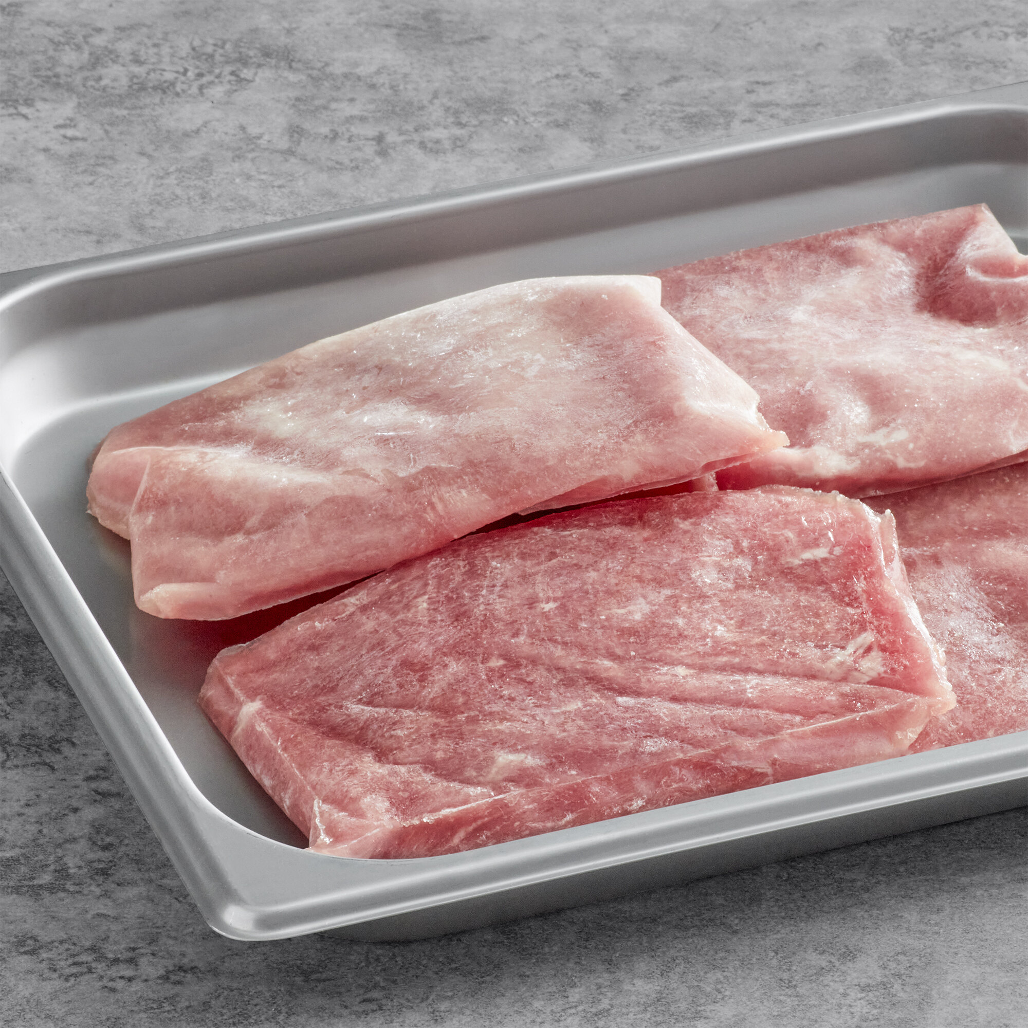 Strauss 6 oz. Sliced Veal Loin Strip 27/Case