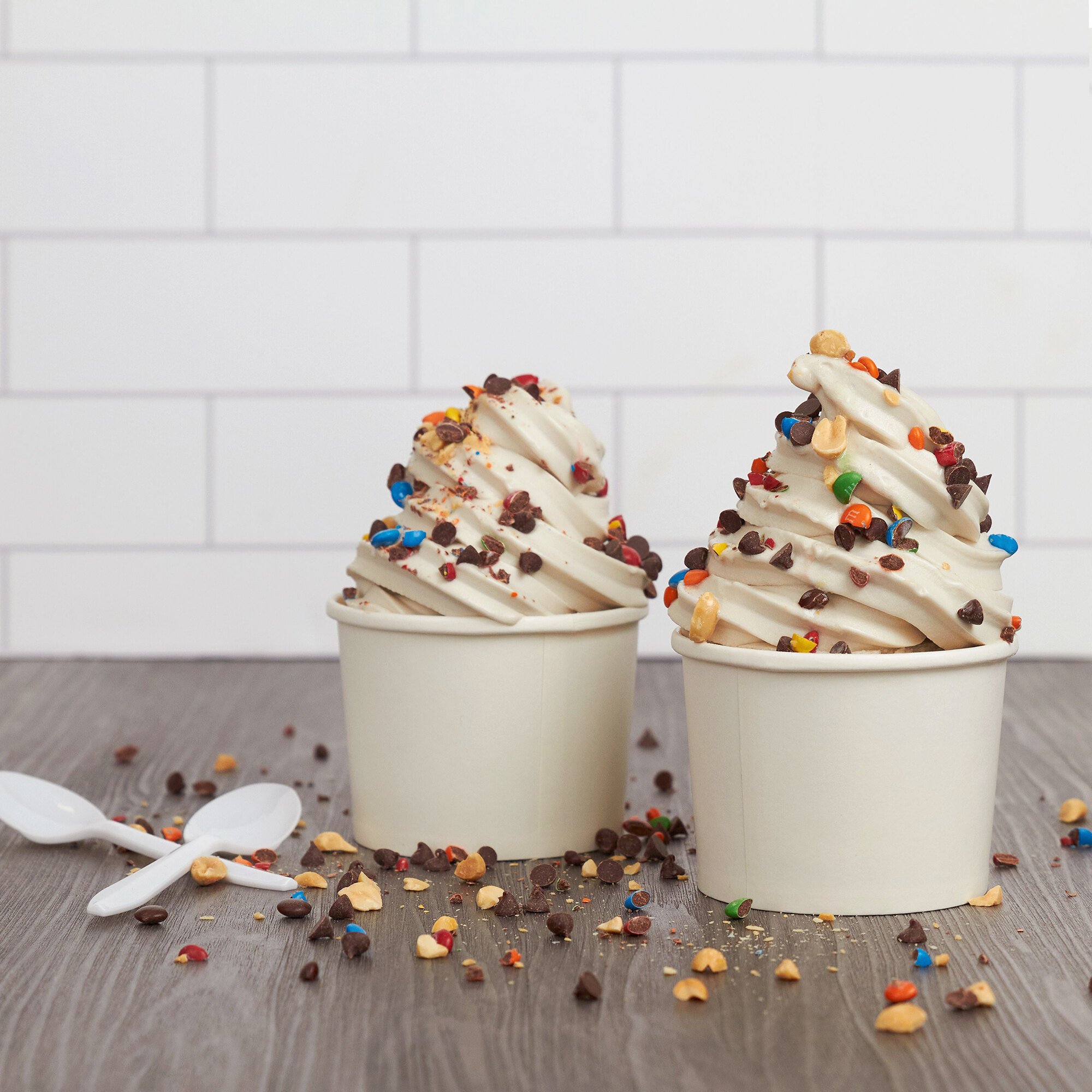 Rich's Vegan Vanilla Soft Serve w/ Oat Milk (8 lb) 4/Case