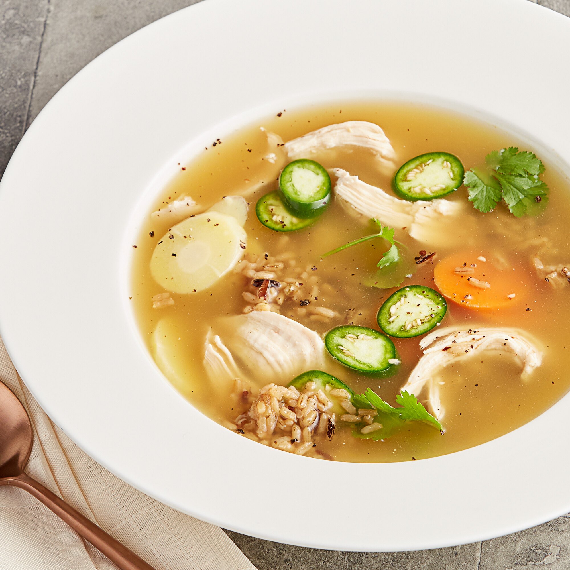 College Inn 32 oz. Chicken Bone Broth - 12/Case