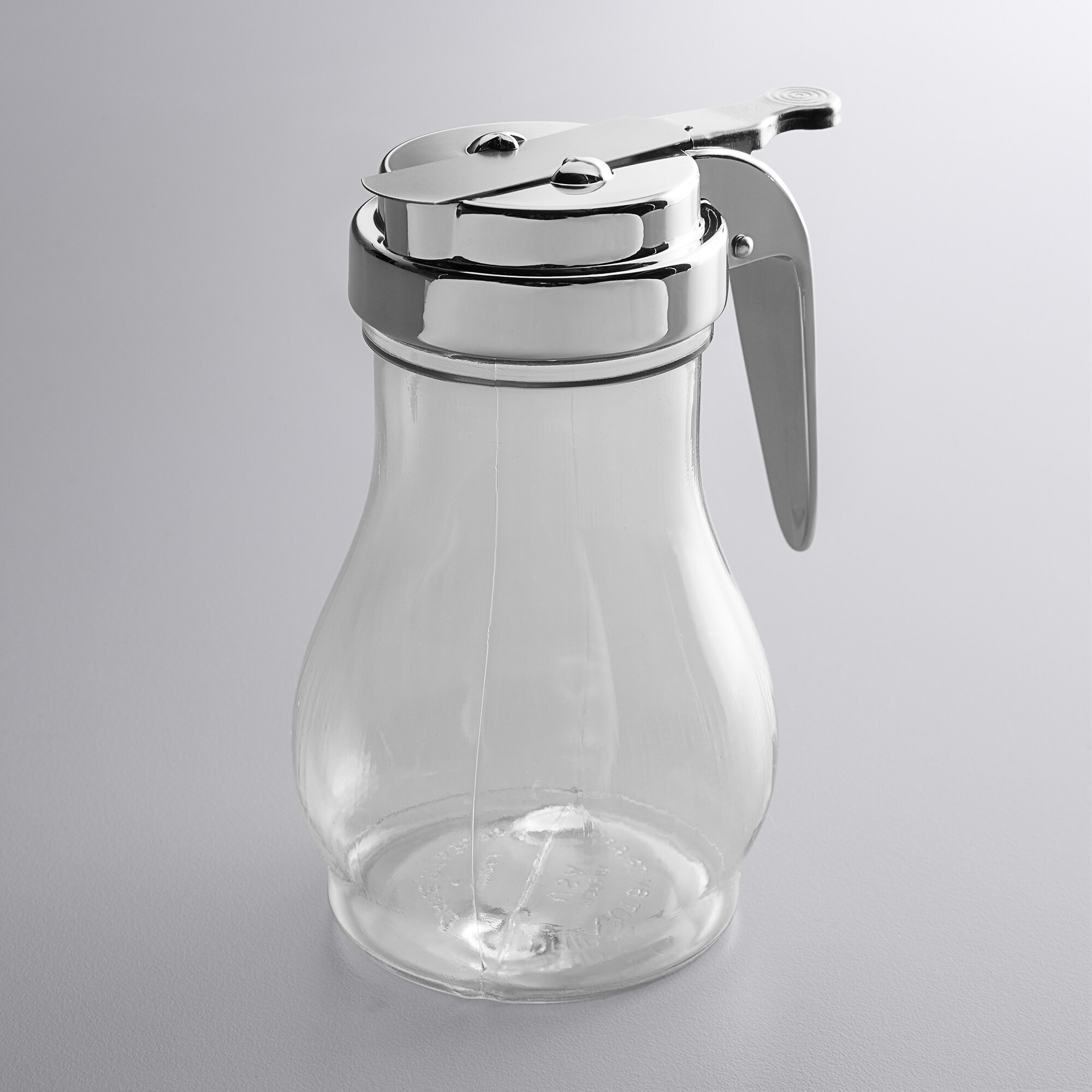 Vollrath 1212LJ Dripcut® 10 oz. Clear Polycarbonate Teardrop Syrup