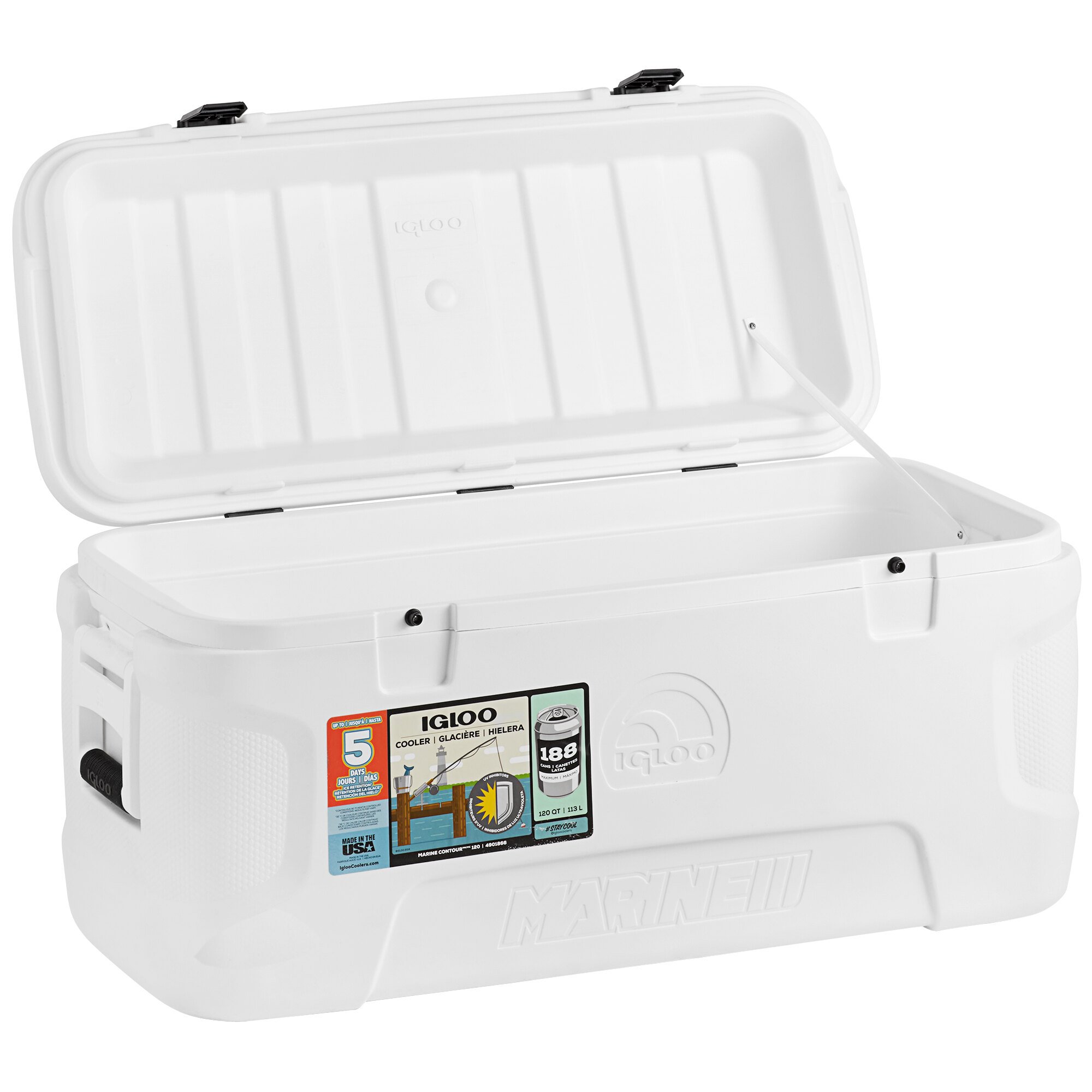 Igloo Marine Ultra Cooler (White， 72-Quart) 在庫台数限定 - dcsh