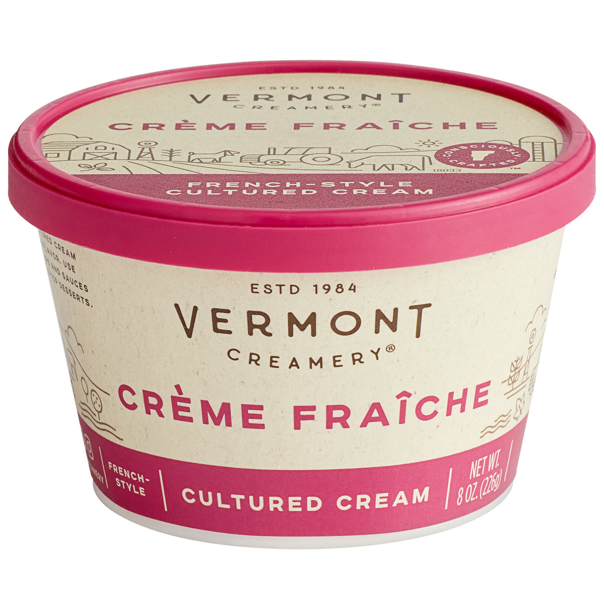 Vermont Creamery 8 Oz. Creme Fraiche