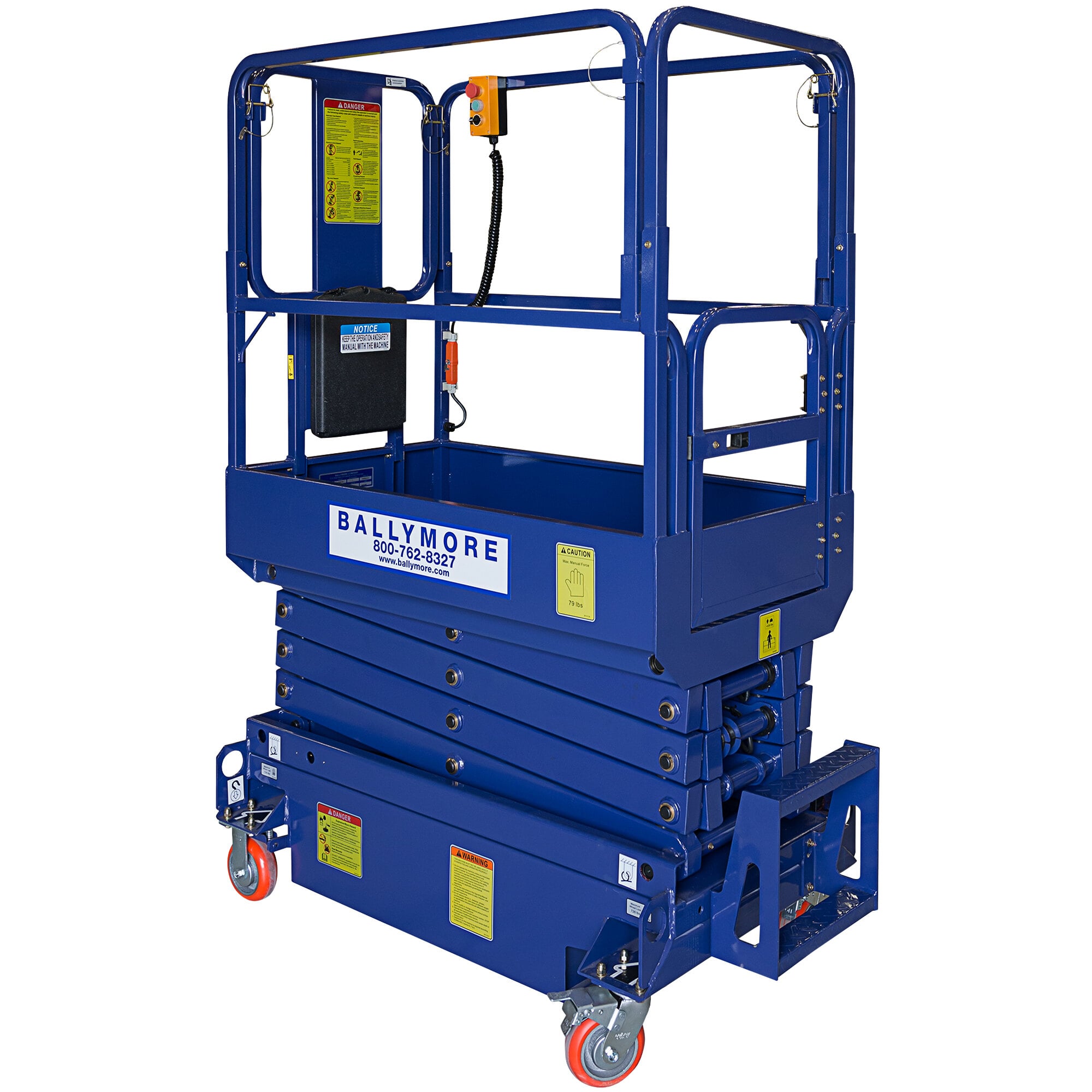 Ballymore MSL12 28" x 50" BatteryPowered Compact Scissor Lift Work