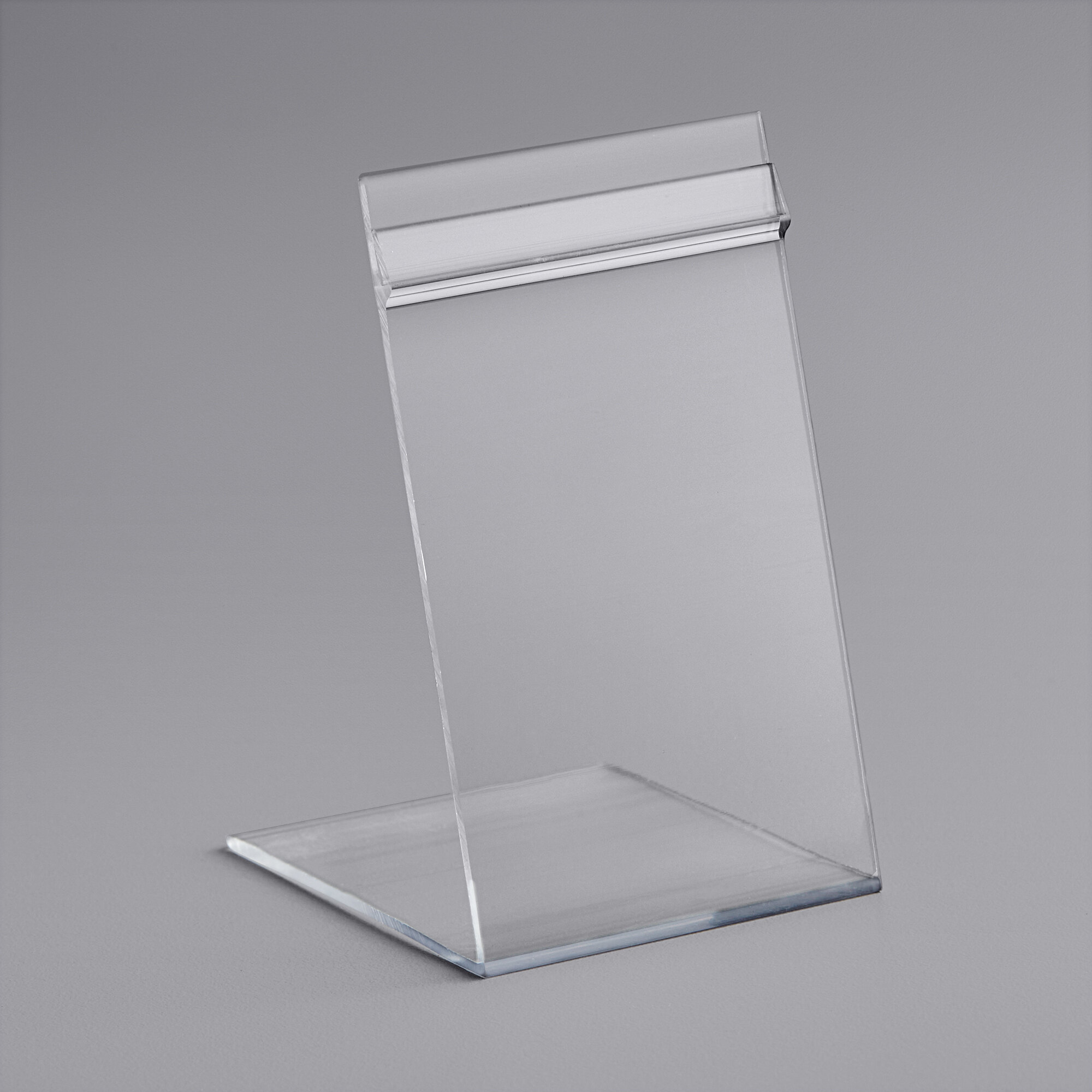 2" x 3 1/2" Clear Plastic Deli Tag Holder