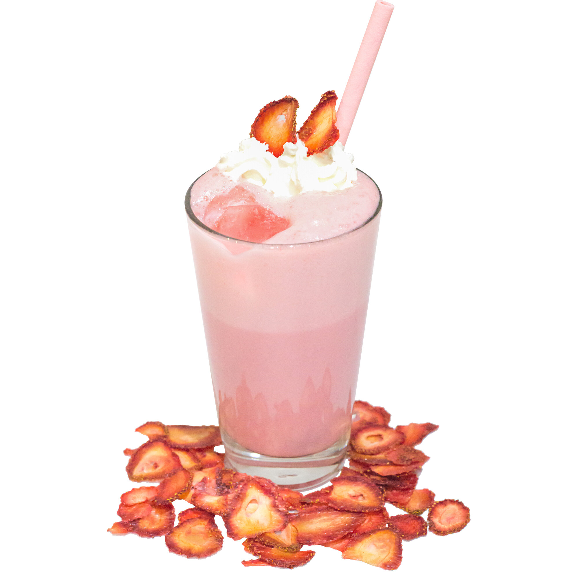 Sorbos Edible Strawberry Flavored Straws (200/case)