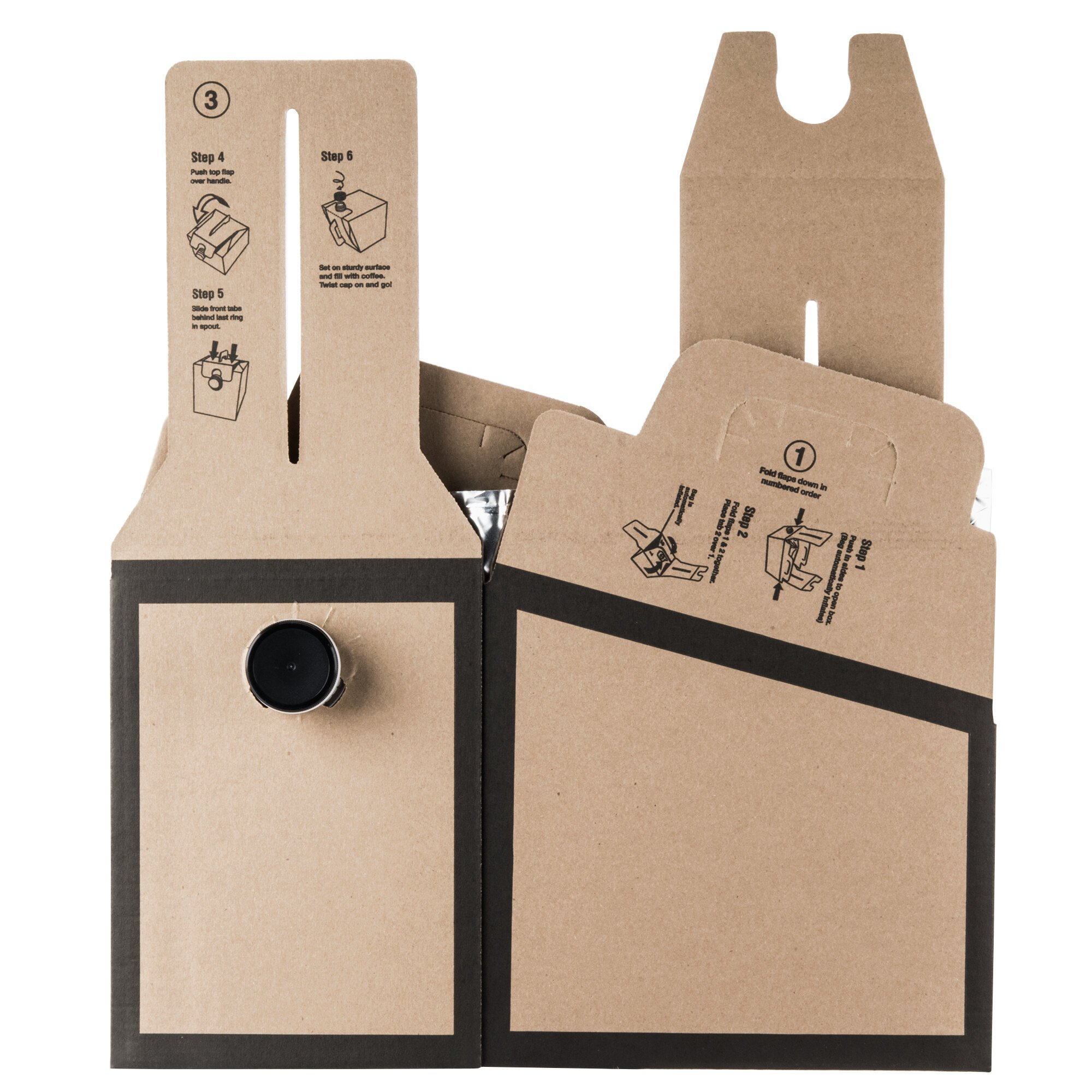 Coffee To Go Box / Container 25/Case staurantStore