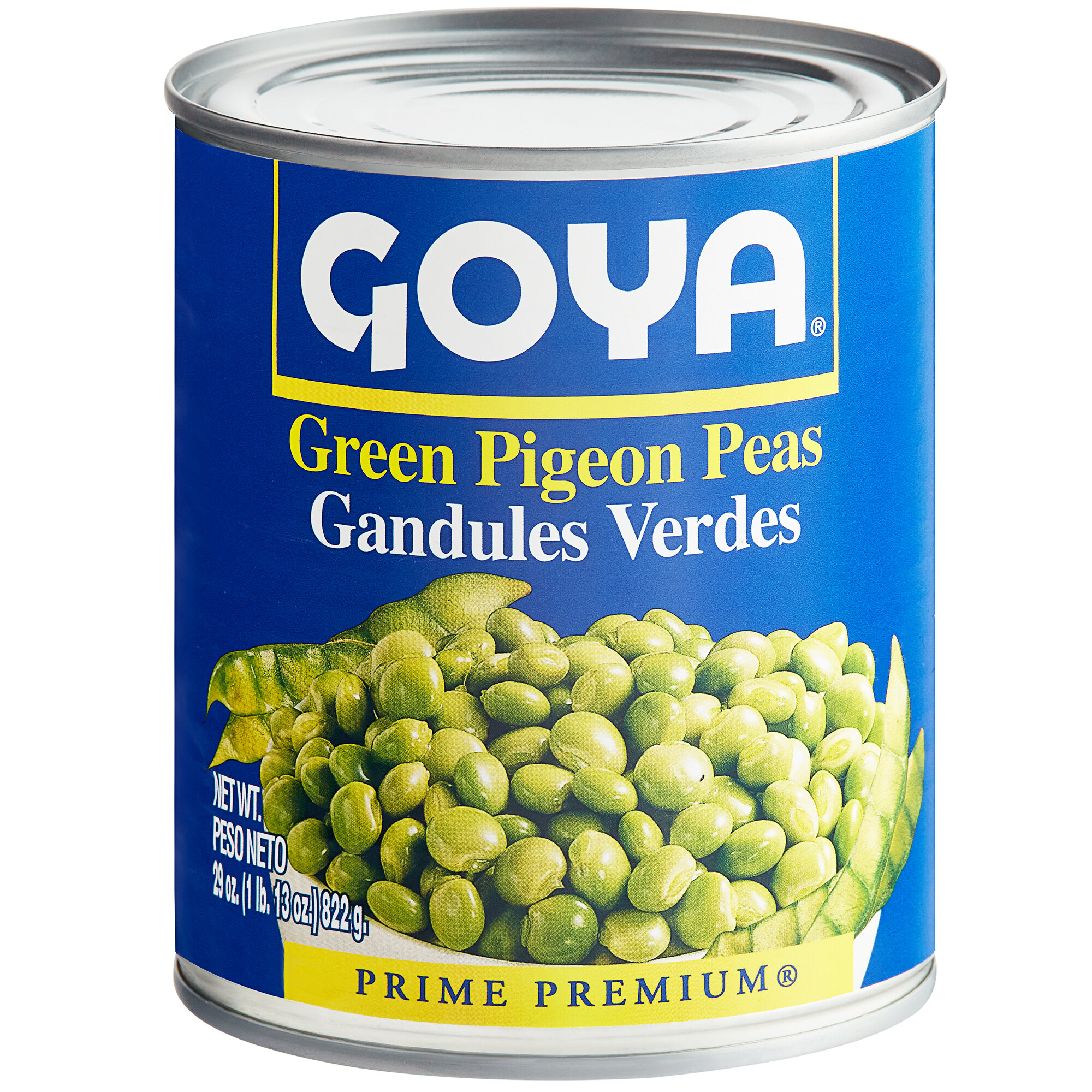 Goya 29 oz. Green Pigeon Peas 12/Case