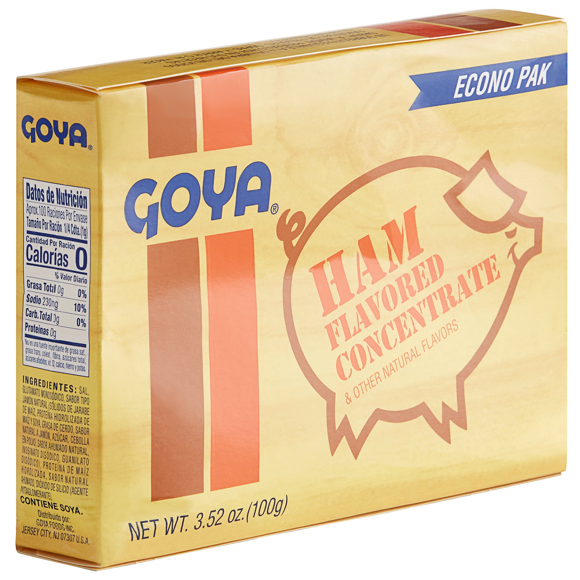 Goya 3 52 Oz Ham Flavor Concentrate Packet 360 Case