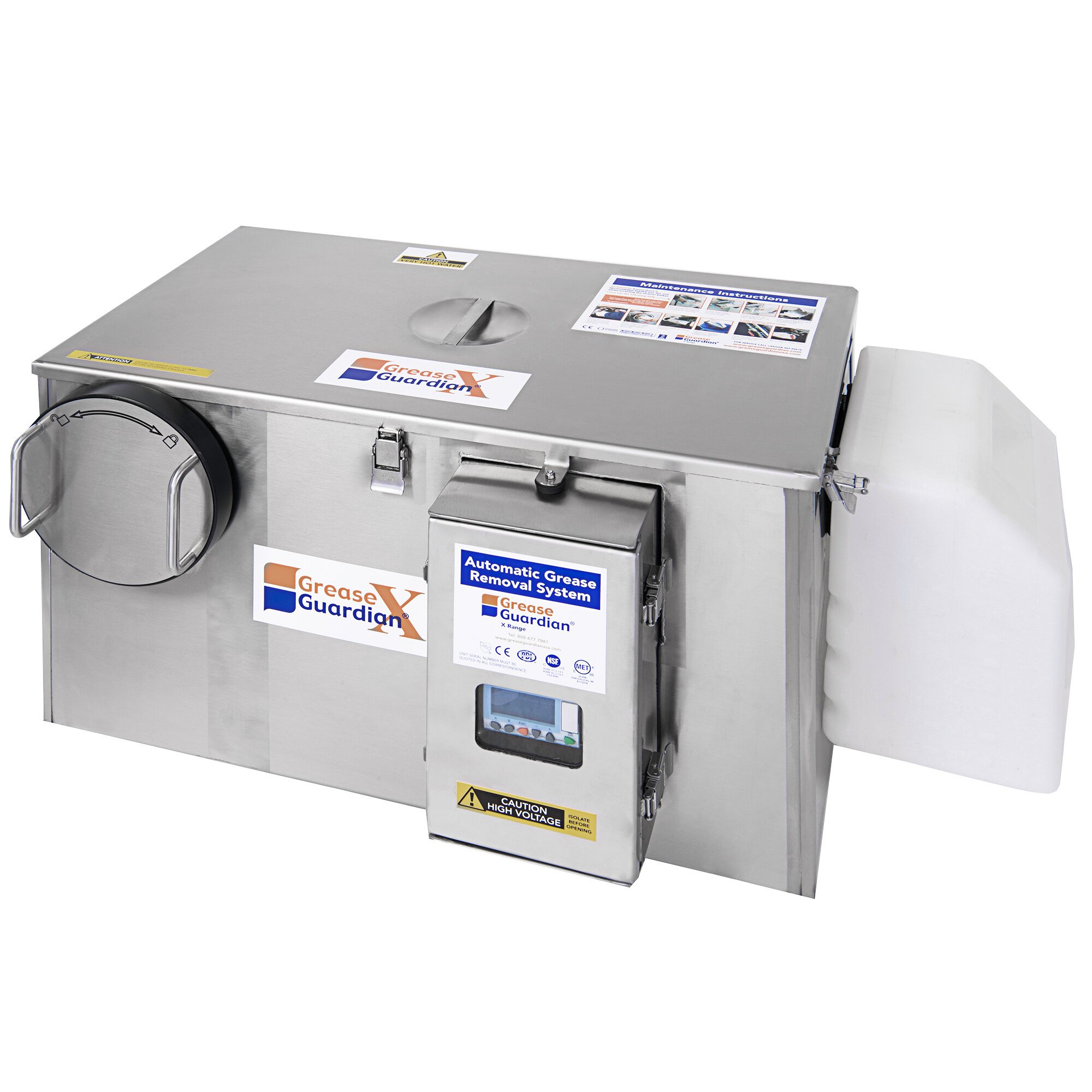 Grease Guardian GGX25 50 lb. Automatic Grease Trap / Removal Unit