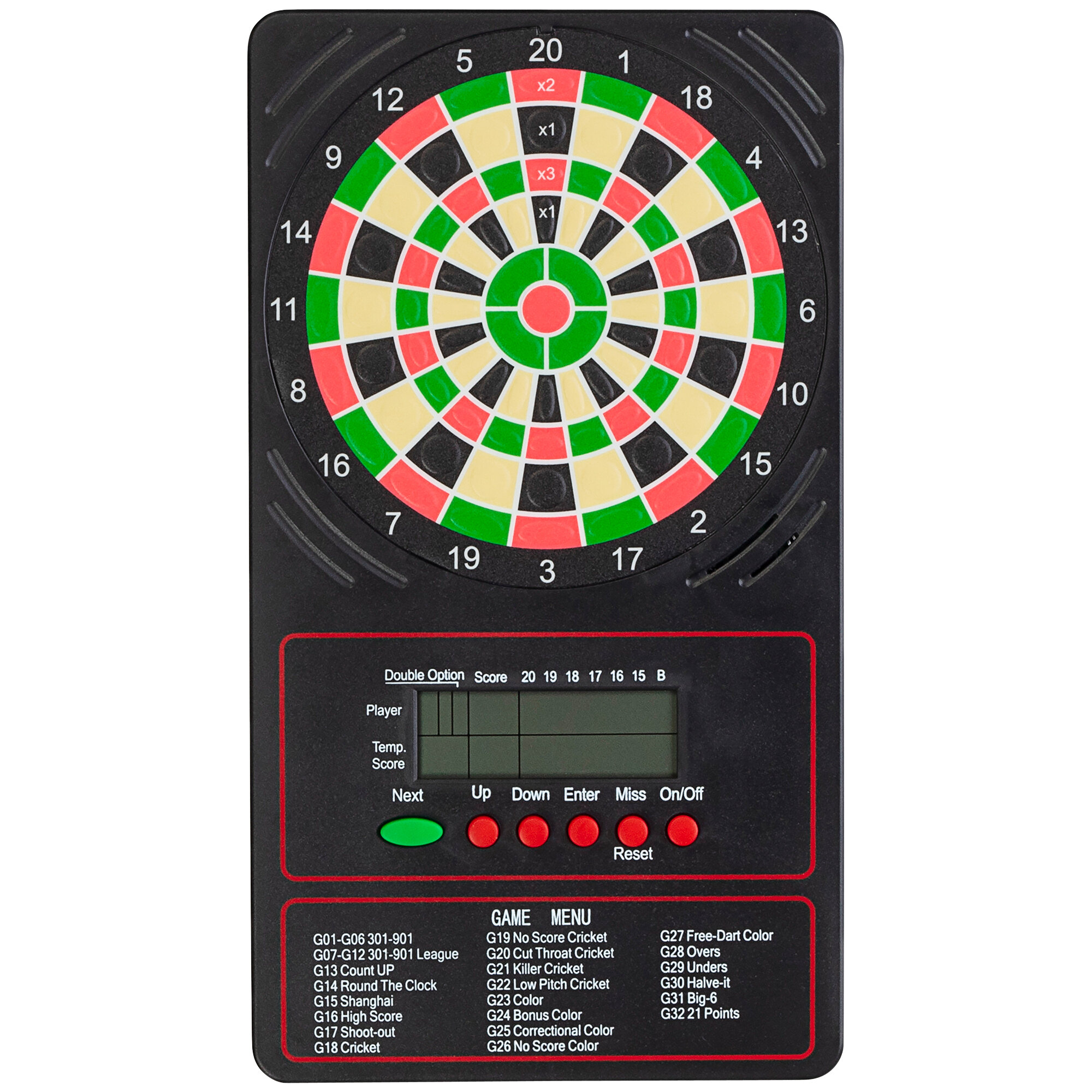 Arachnid Electronic Scorer Dartboard ESCORELCD