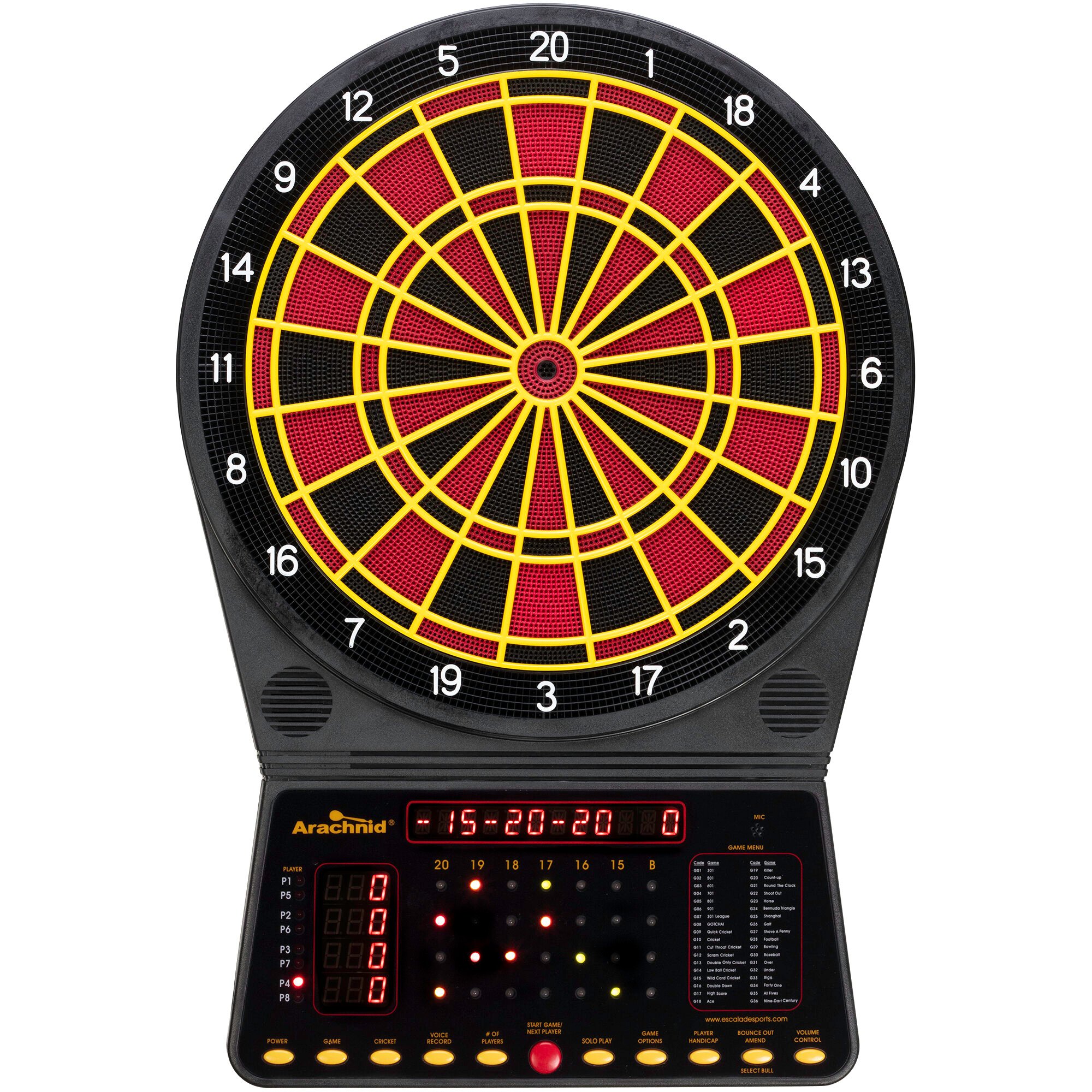 Arachnid Cricket Master 300 Electronic Dartboard E300ARA