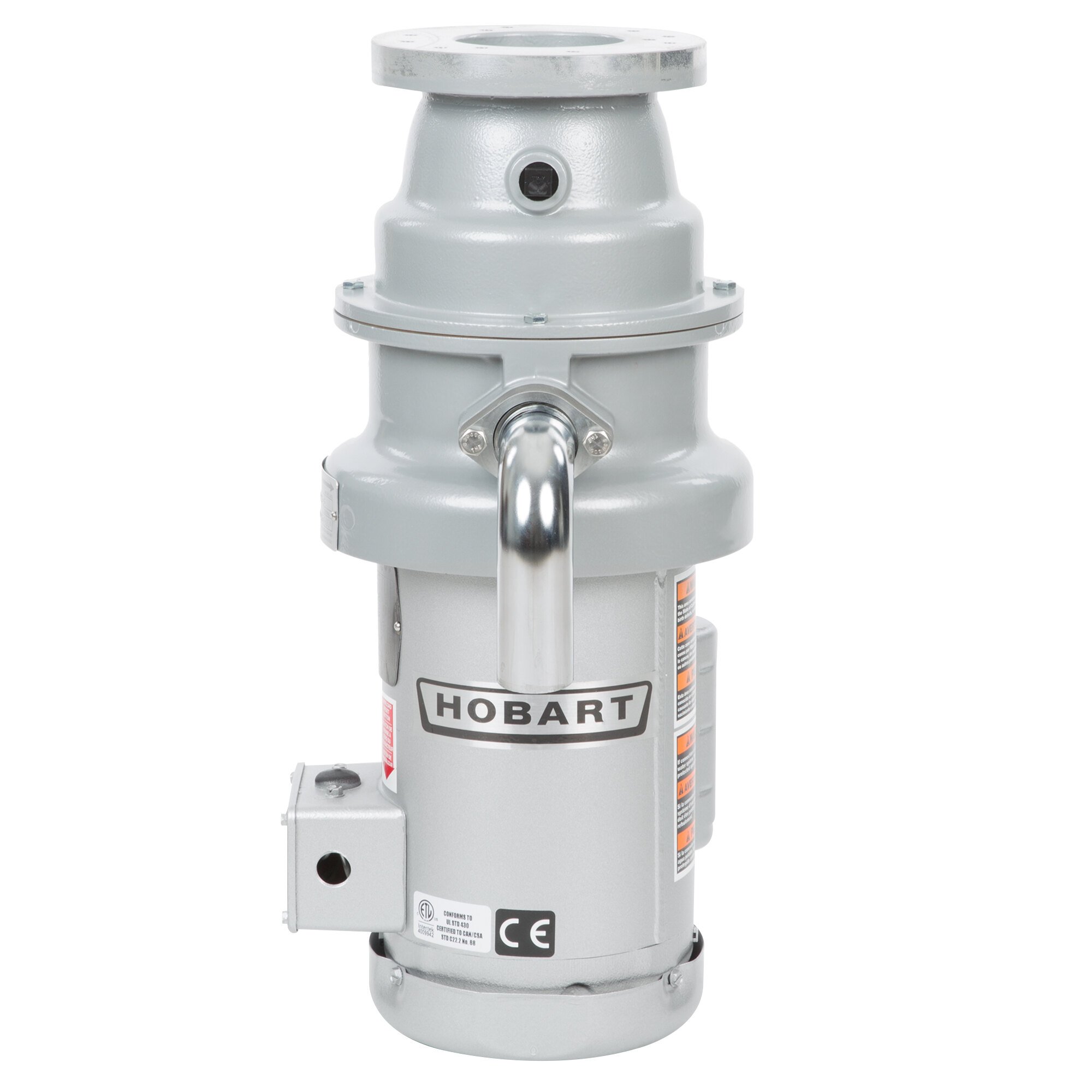Hobart FD4/1253 Commercial Garbage Disposer with Short Upper Housing