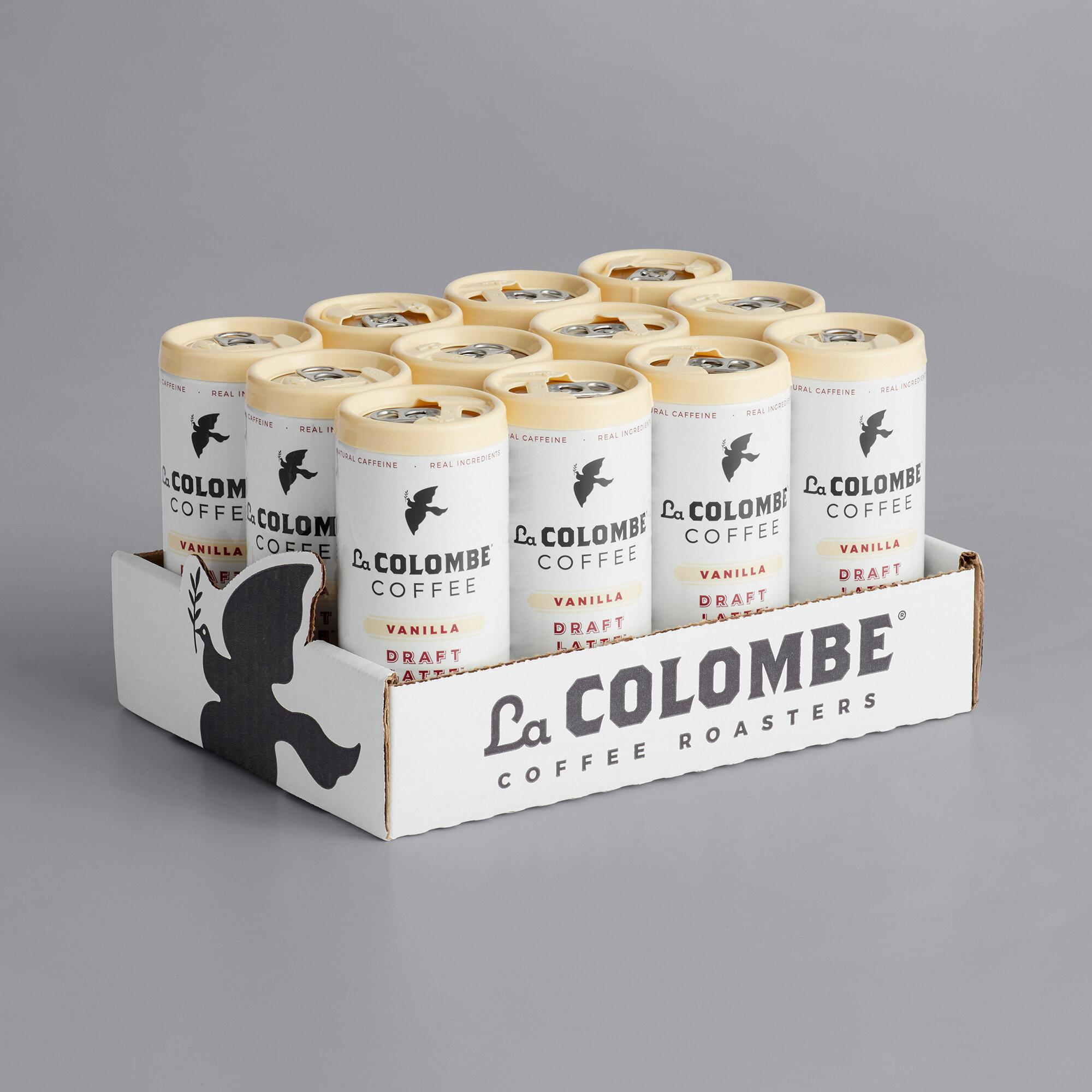 La Colombe Vanilla Draft Latte 9 fl. oz. - 12/Case